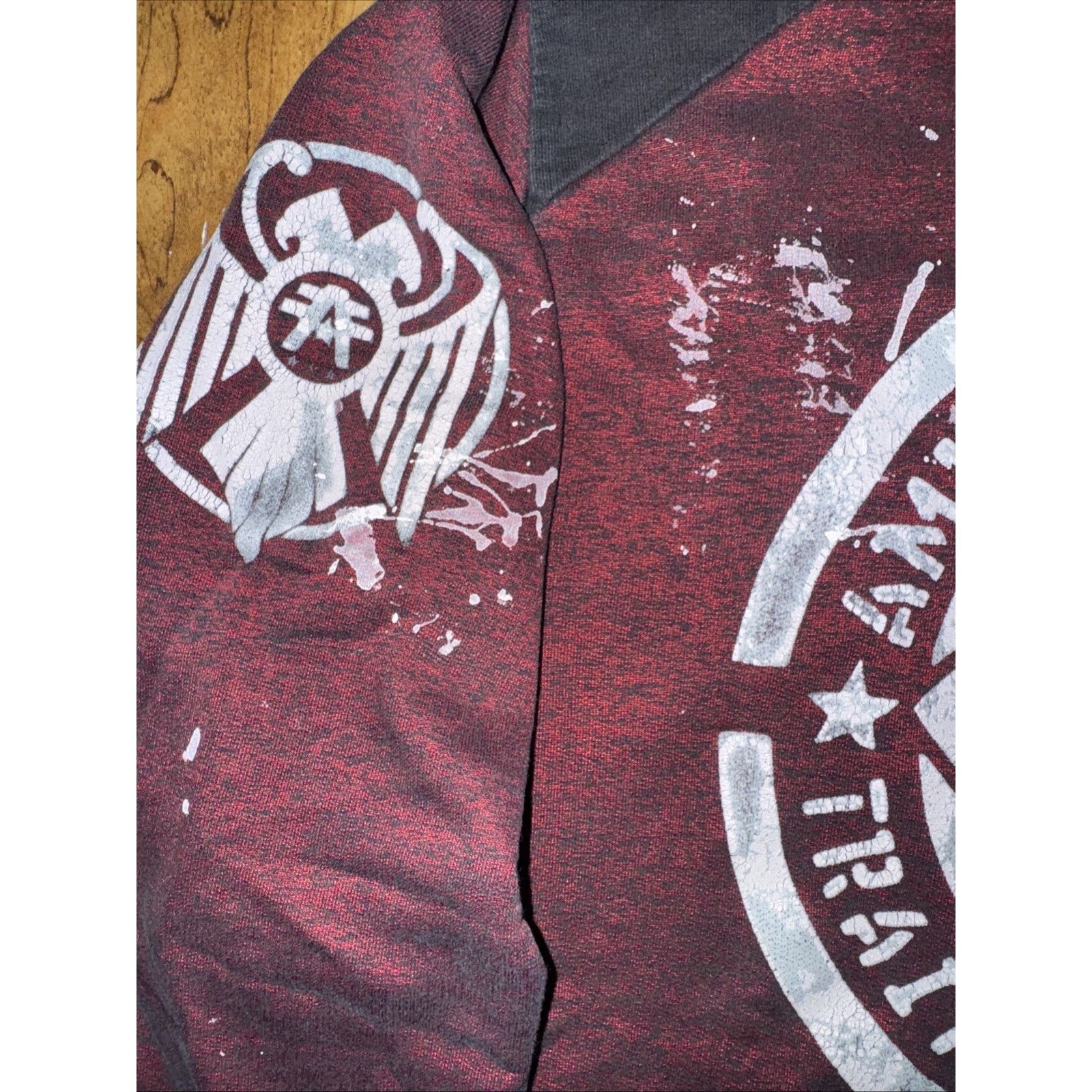 Vintage American Fighter Training Division Hoodie S 20x26 MMA Size US S / EU 44-46 / 1 - 3 Thumbnail