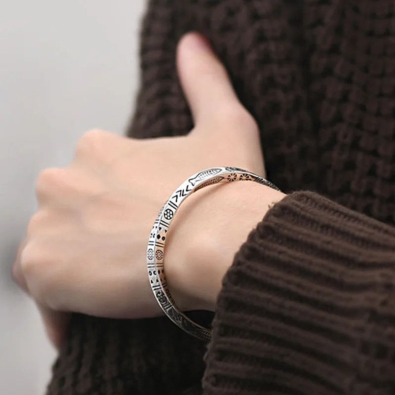 Jewelry Retro Symbols Bracelet Size ONE SIZE - 3 Thumbnail