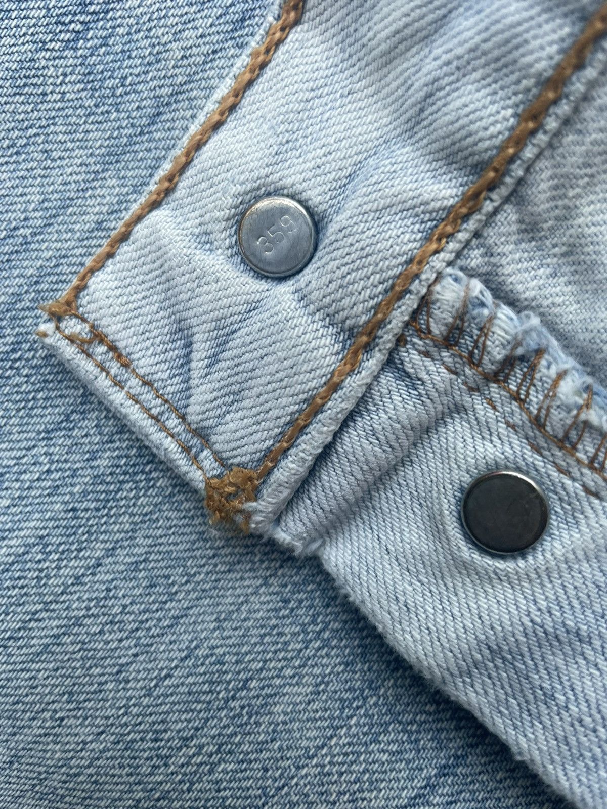 Levi's × Vintage Vintage 2005 Levis 501 e Faded Distressed Size US 32 / EU 48 - 19 Thumbnail