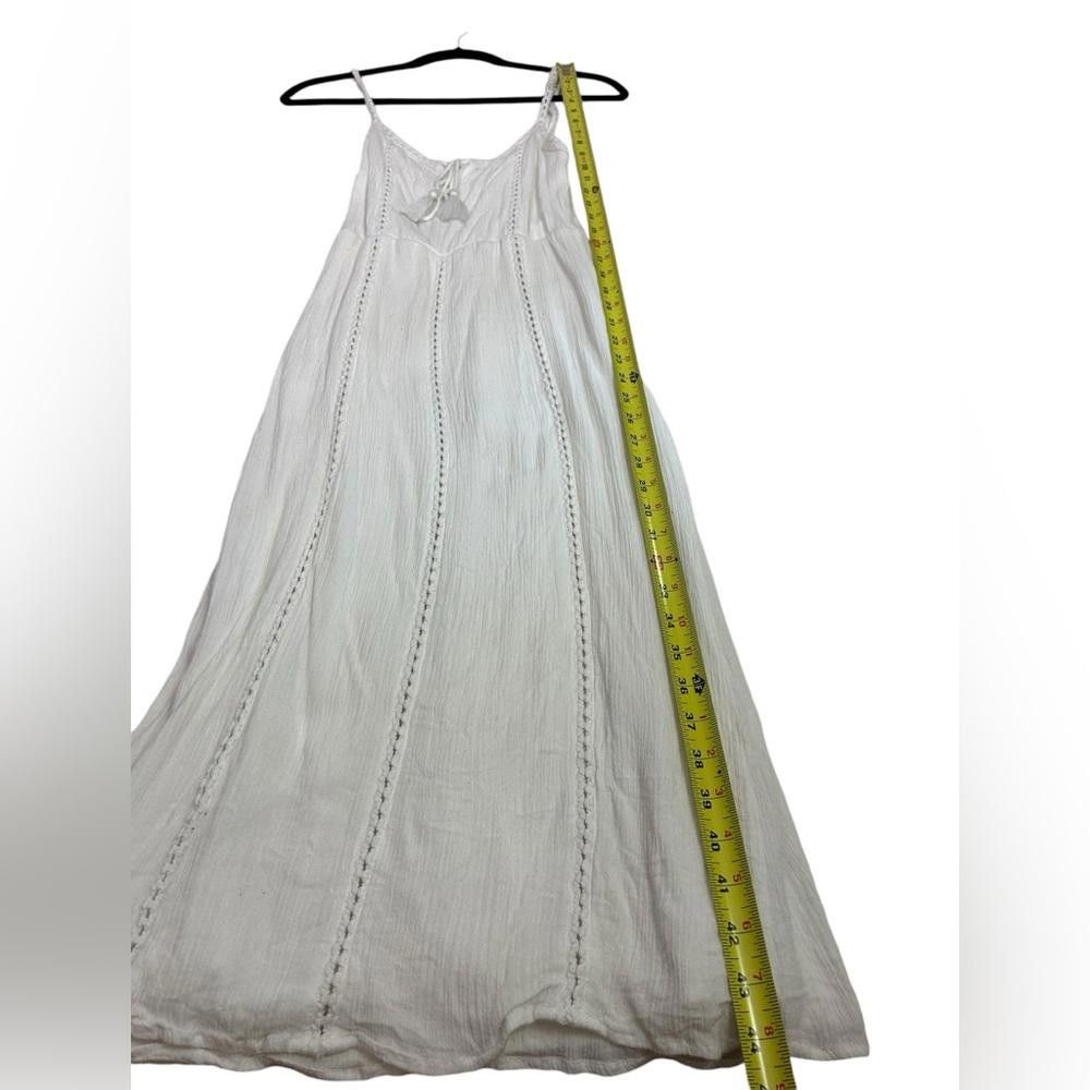 Luchiano Visconti Lush l White Crochet Midi Dress Small Size S / US 4 / IT 40 - 4 Thumbnail