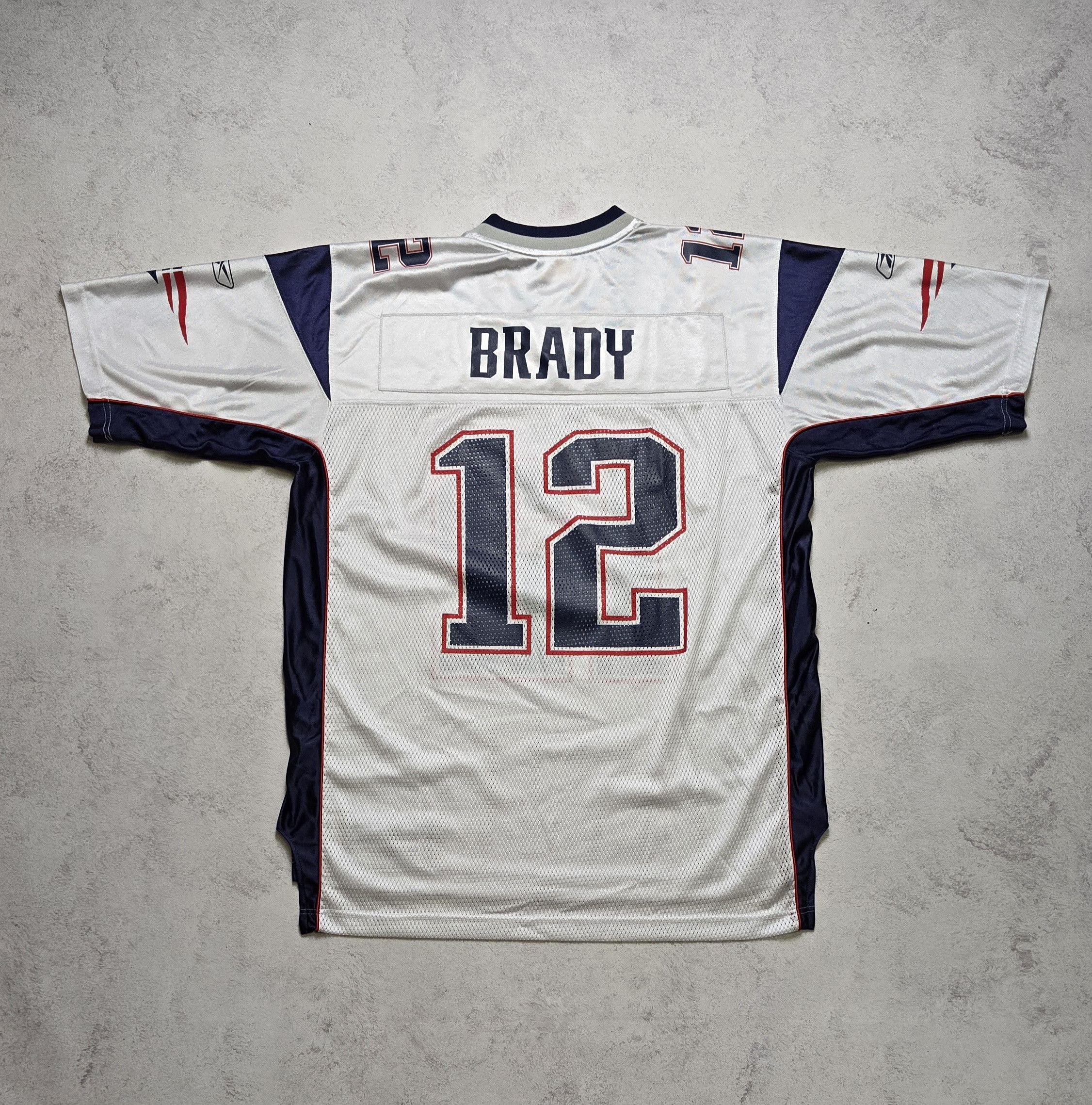 Reebok Vintage Reebok New England Patriots Tom Brady 12 NFL Jersey Size US XL / EU 56 / 4 - 3 Thumbnail
