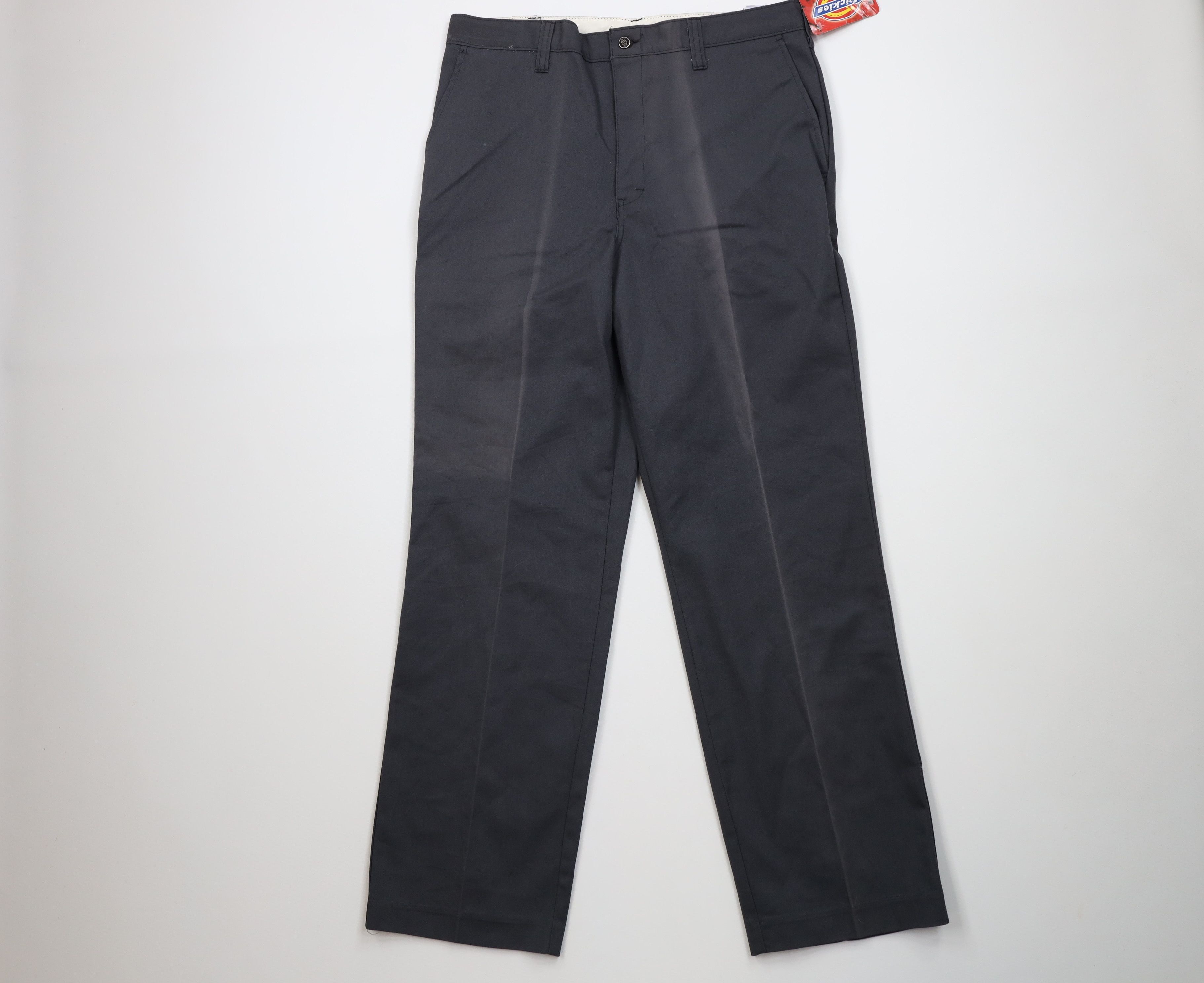 Dickies Deadstock Vintage Y2K 2000 Dickies Mechanic Pants Gray Size US 33 - 1 Thumbnail