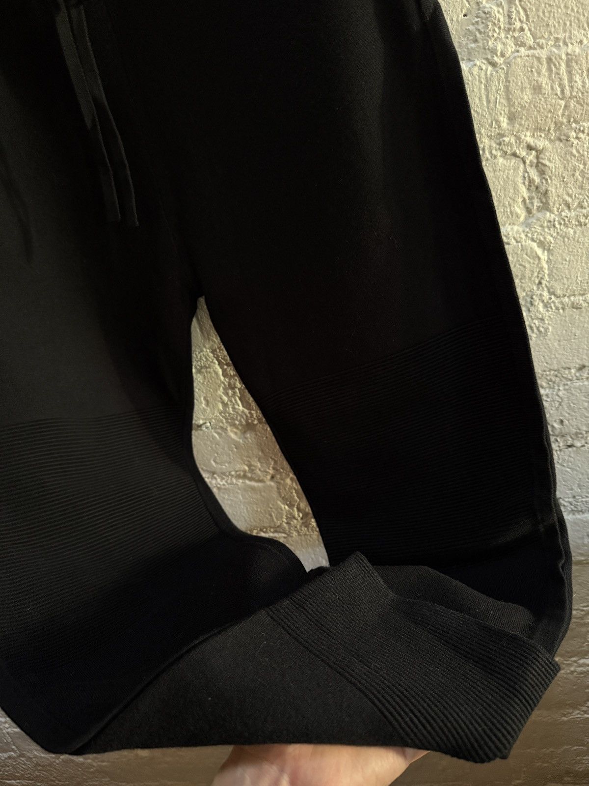 Helmut Lang Black Ribbed Sweatsuit Set Size US L / EU 52-54 / 3 - 10 Thumbnail