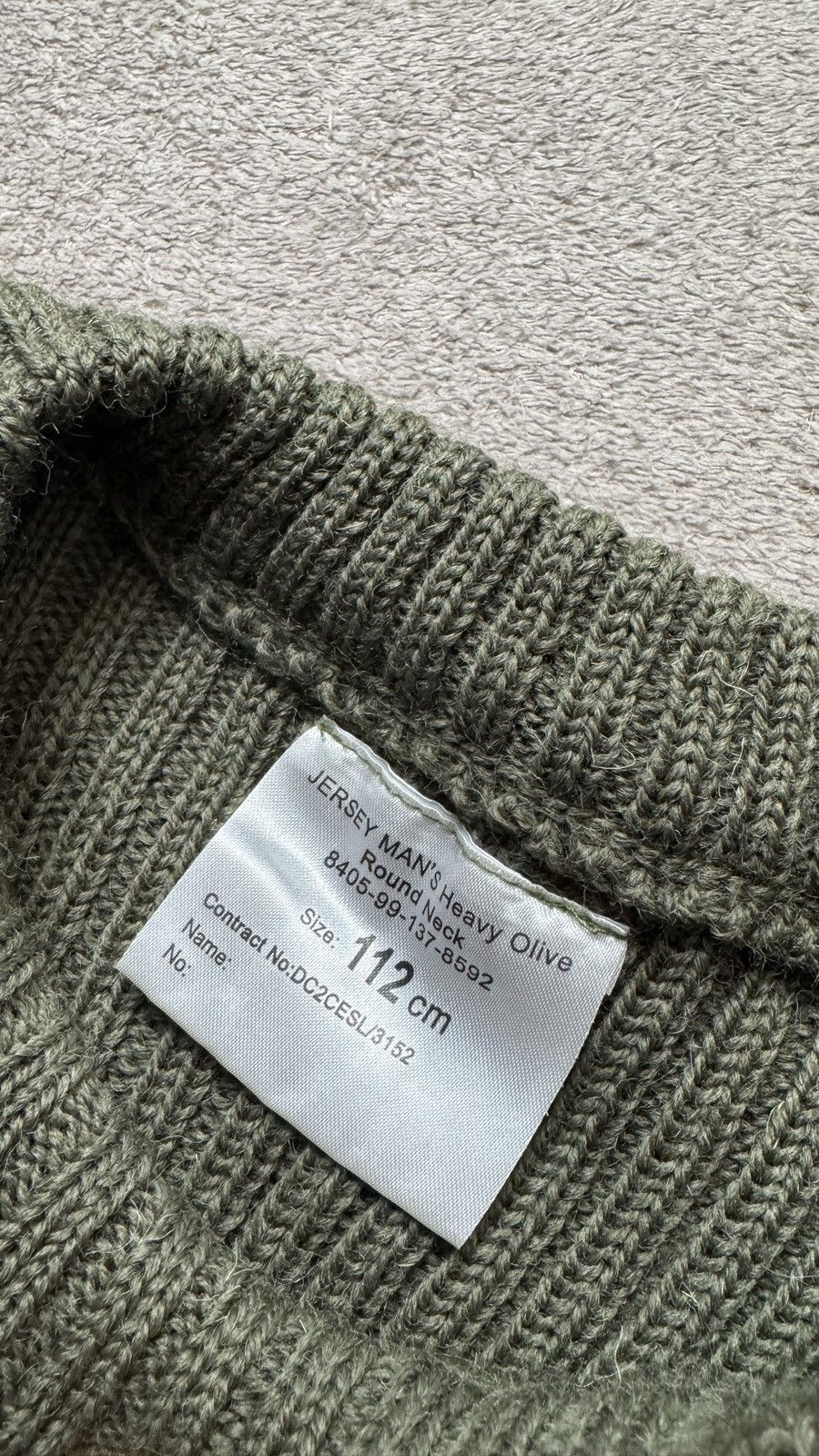 Japanese Brand Wool Knit Retro Army Sweater 80 90s’ grandpa moncler ysl usa Size US M / EU 48-50 / 2 - 4 Thumbnail