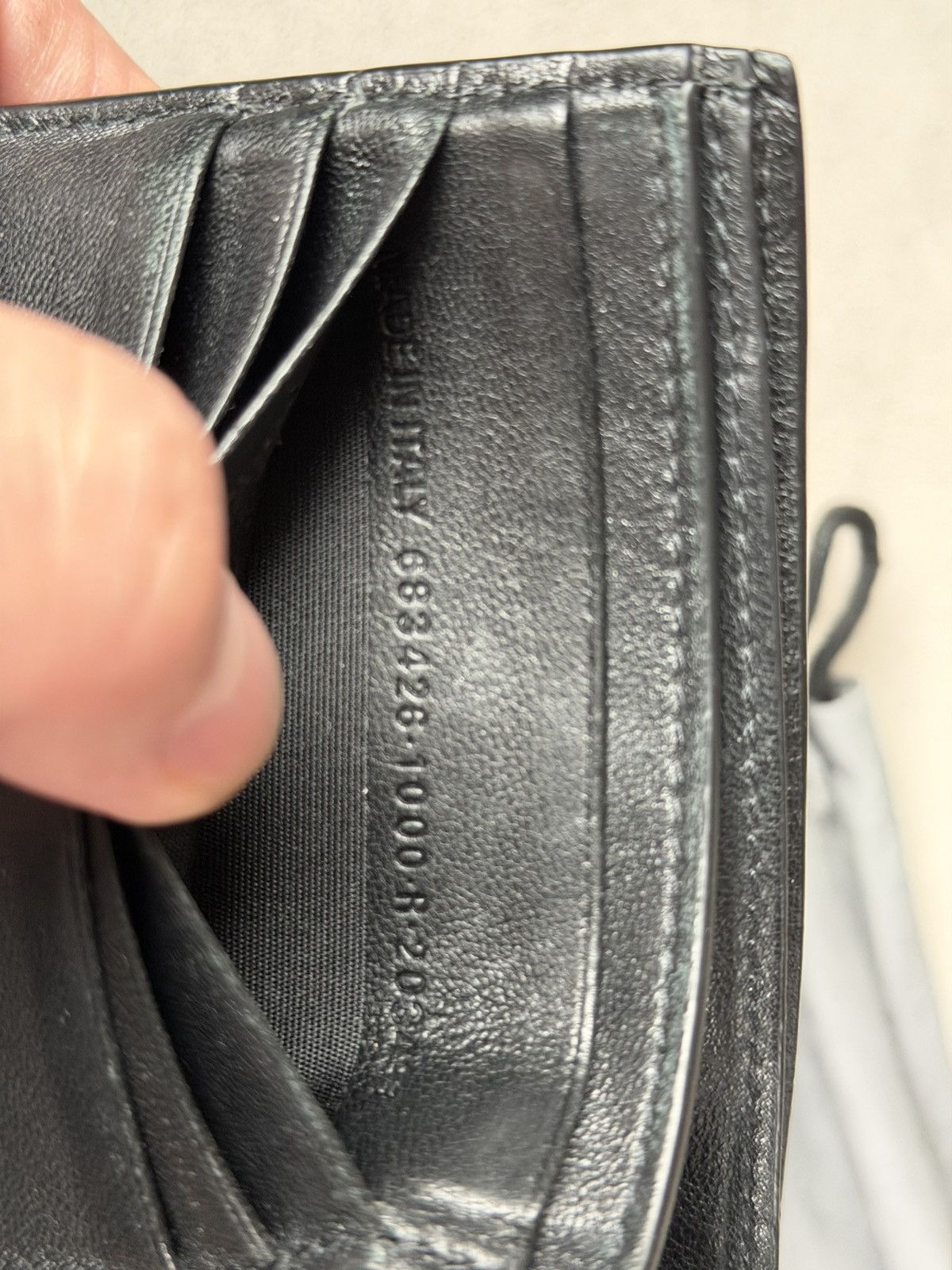 Balenciaga Balenciaga Car leather square bifold wallet, beautiful grain Size ONE SIZE - 9 Thumbnail