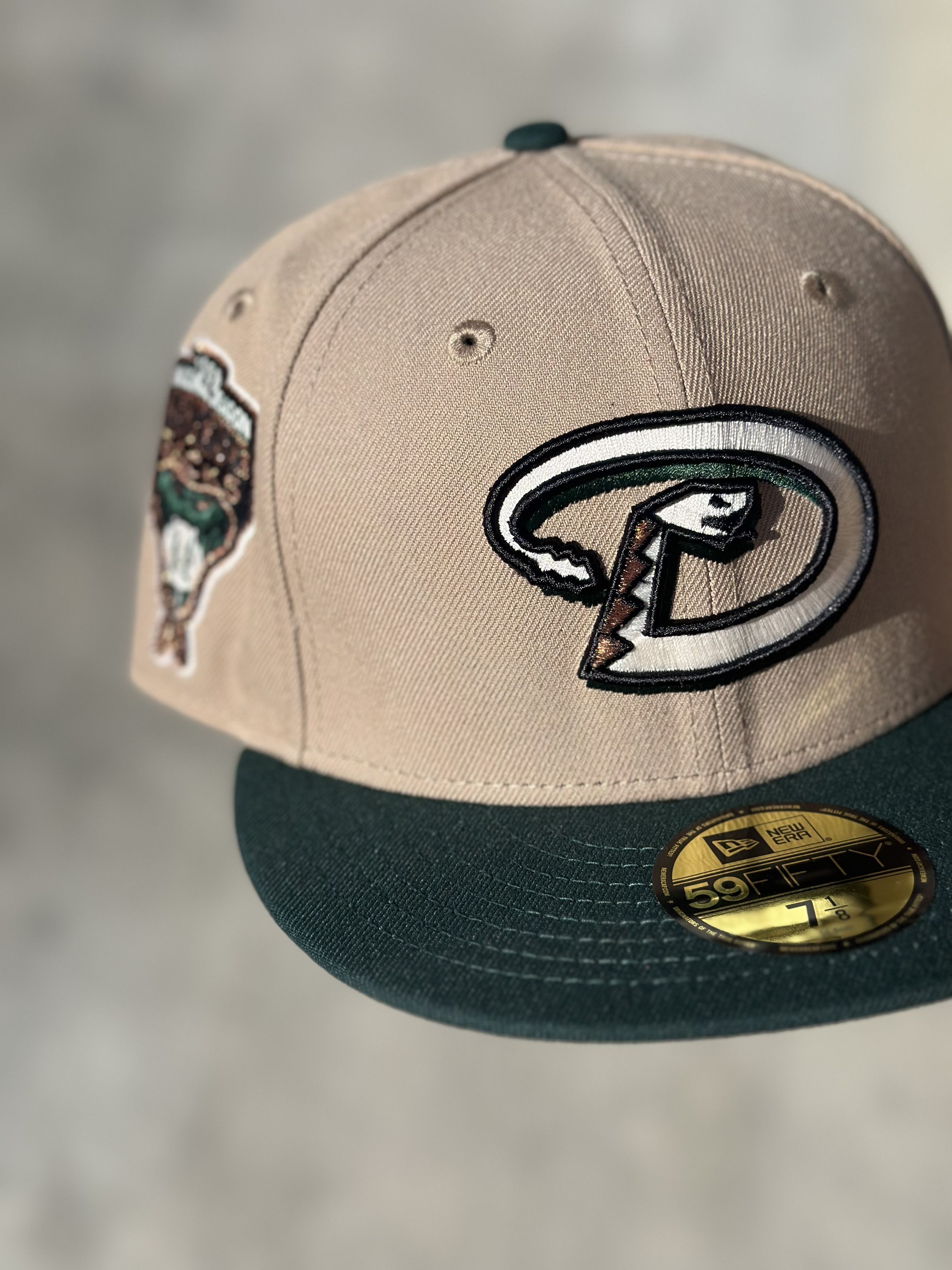 Hat Club 7 1/8 Arizona Diamondbacks 1998 Inaugural Season Fitted Size ONE SIZE - 4 Thumbnail