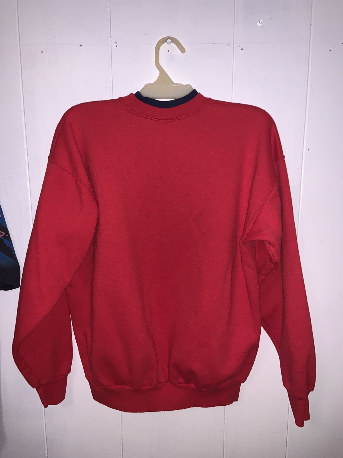 Mickey Mouse Vintage - Unisex - Mickey Mouse Sweater - Size L - Red Size US L / EU 52-54 / 3 - 6 Thumbnail