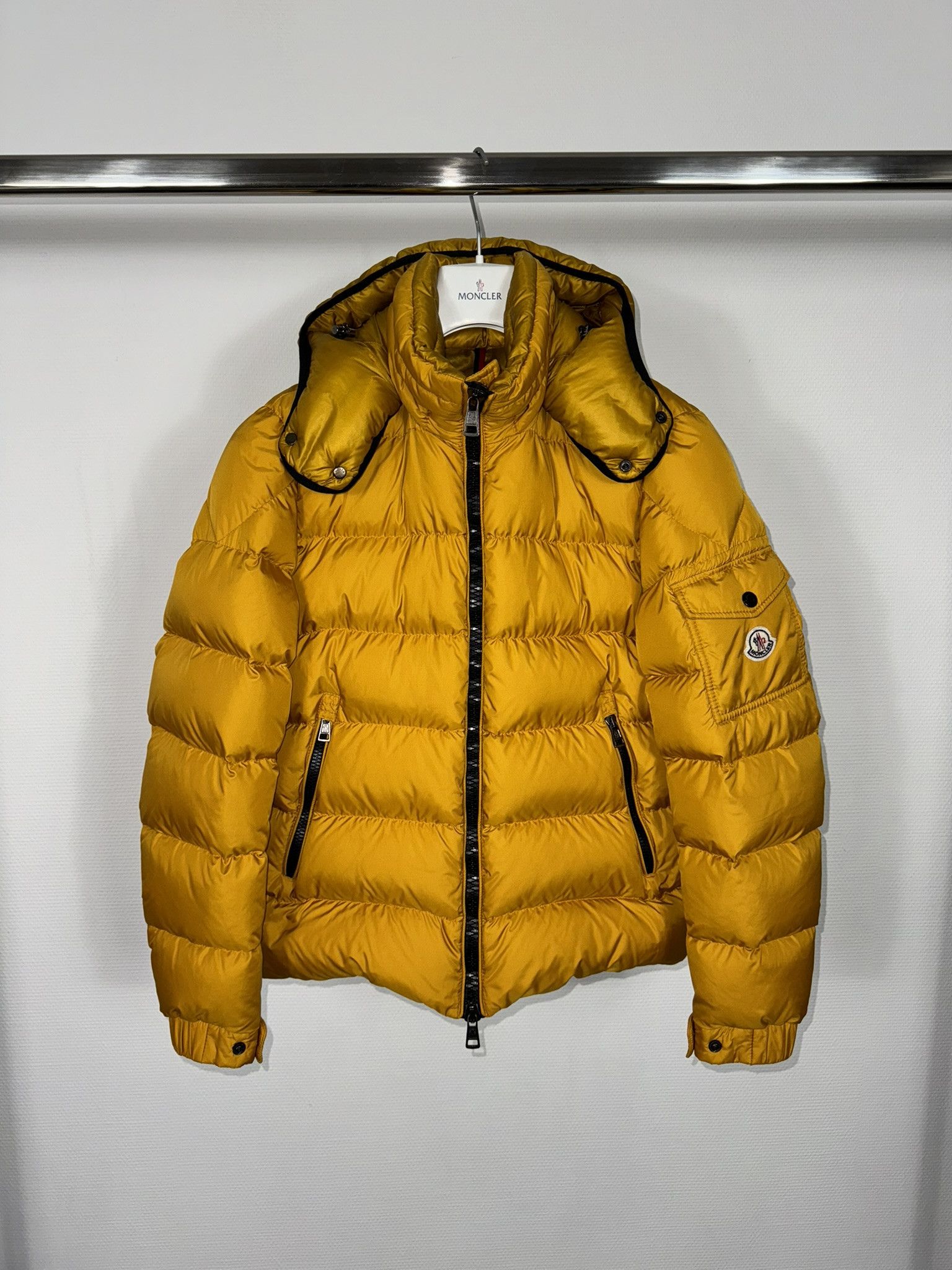 image of Moncler Jacket Hymalay Size 1 Yellow, Men's