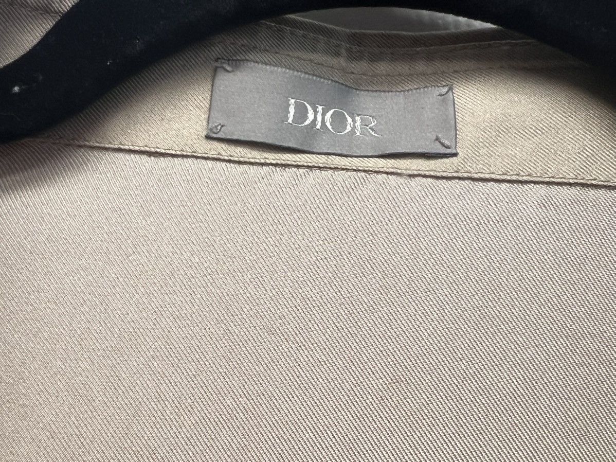 Dior × Stussy Dior x Shawn Stussy Yellowstone Silk Camp Shirt Size US S / EU 44-46 / 1 - 11 Thumbnail