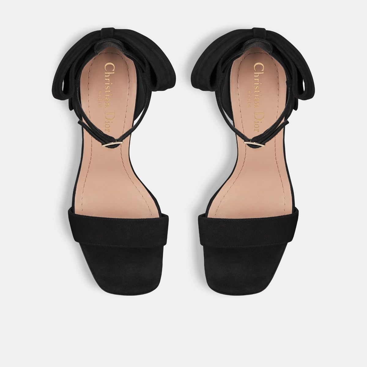 Dior o1bcso1str0225 Heeled Sandal in Black Size US 6 / IT 36 - 4 Thumbnail