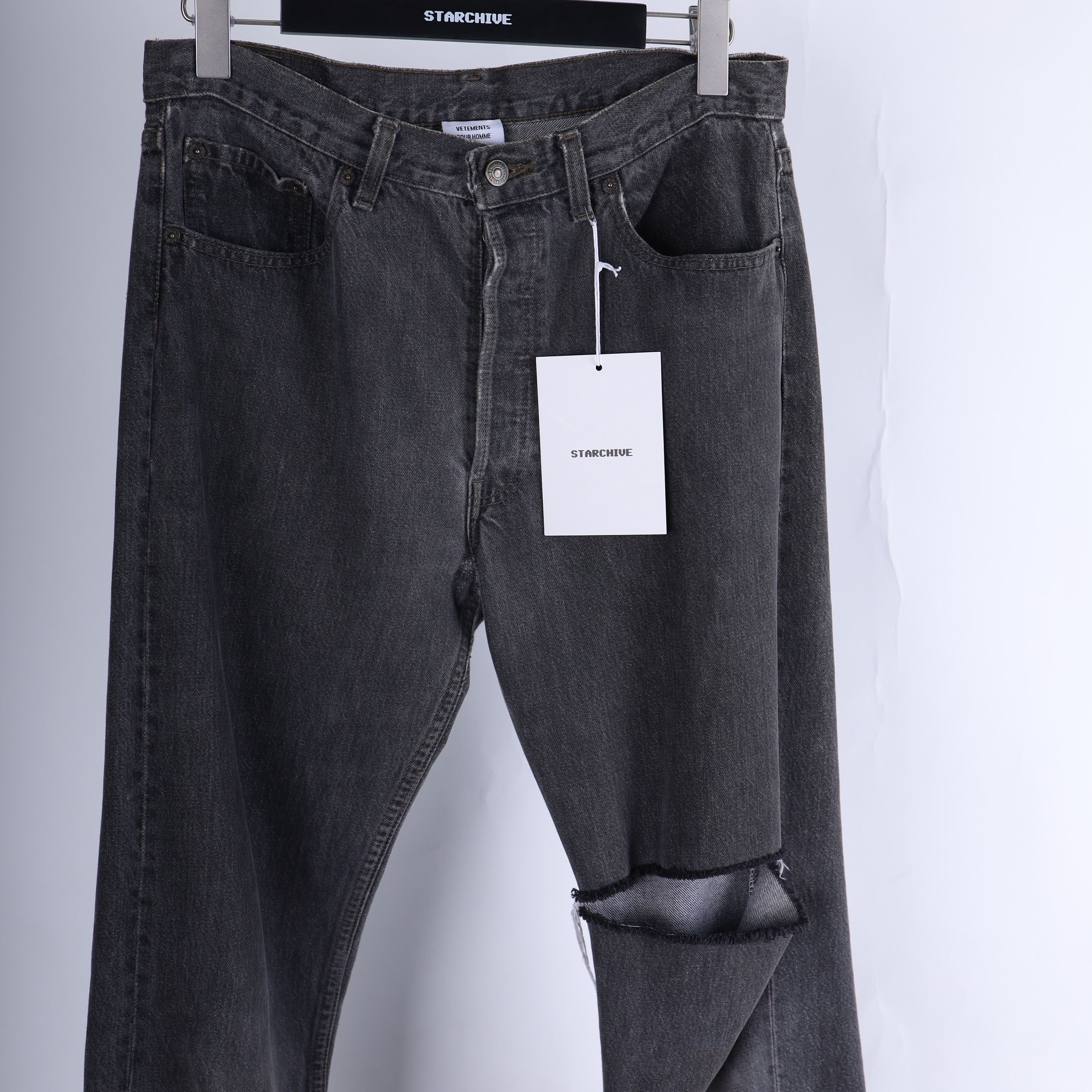 Vetements Vetements Black LEVIS SZ 32 Size US 32 / EU 48 - 3 Thumbnail