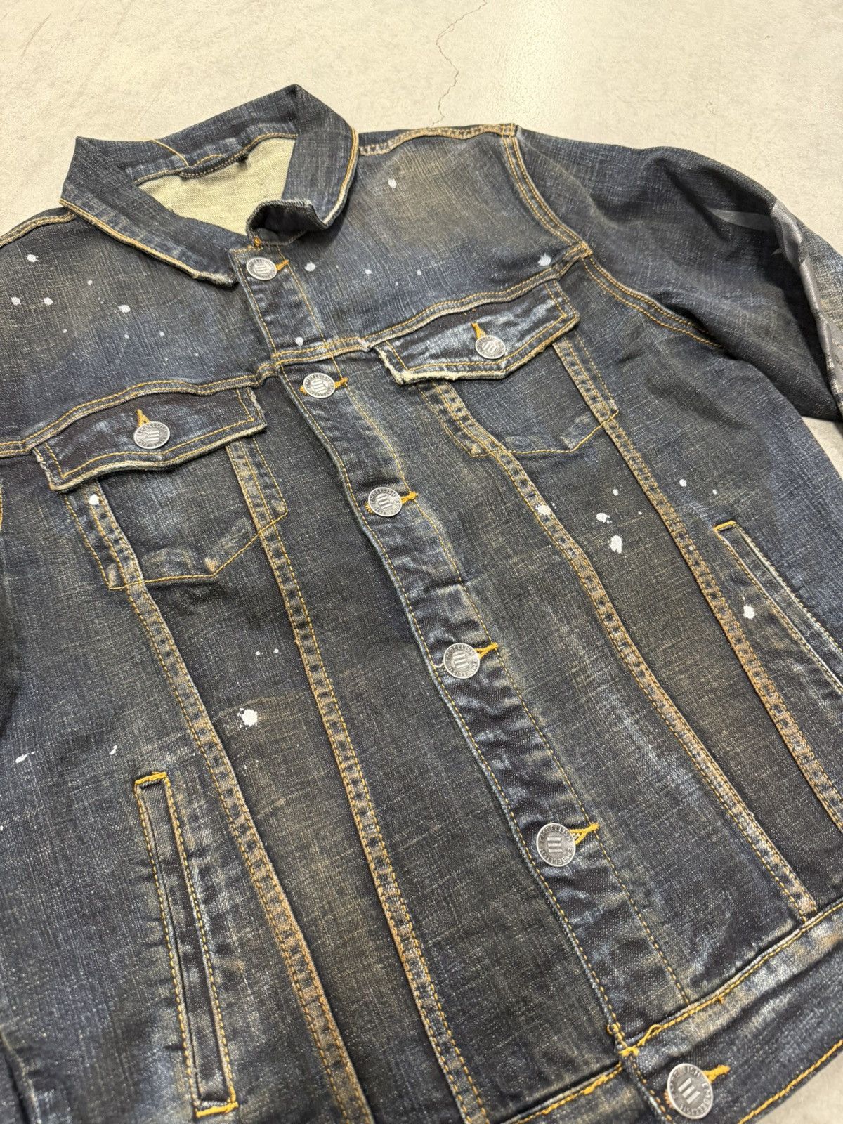 Kim Krueger Kim Krueger Navy Blue Denim Jacket Size US L / EU 52-54 / 3 - 6 Thumbnail
