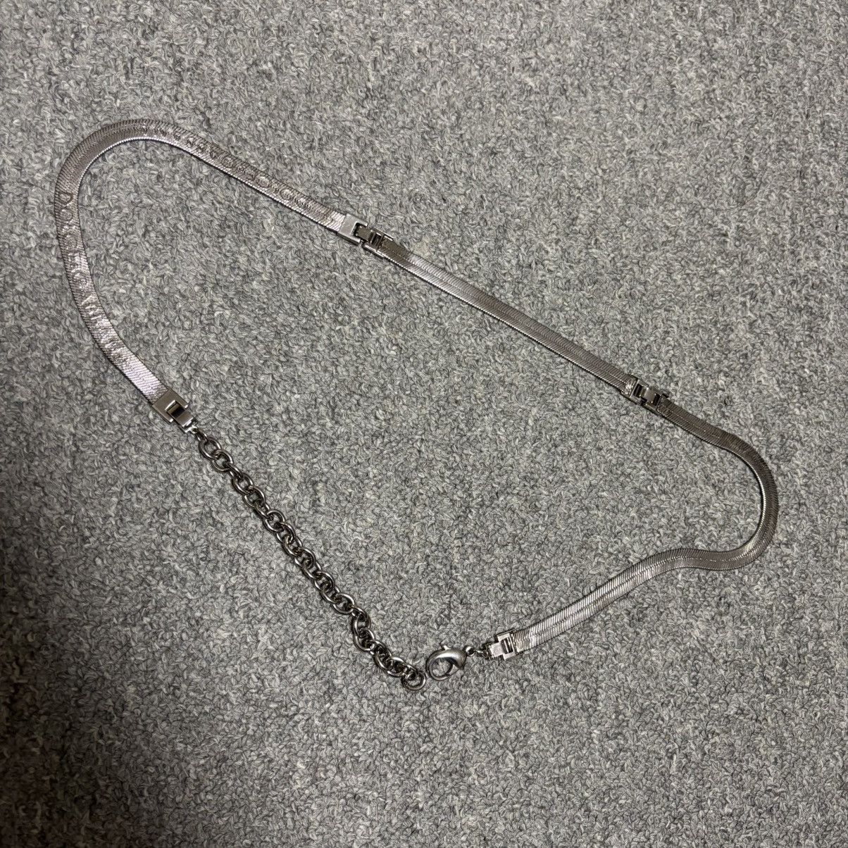 Dolce & Gabbana Dolce & Gabbana snake chain logo necklace Size ONE SIZE - 2 Thumbnail