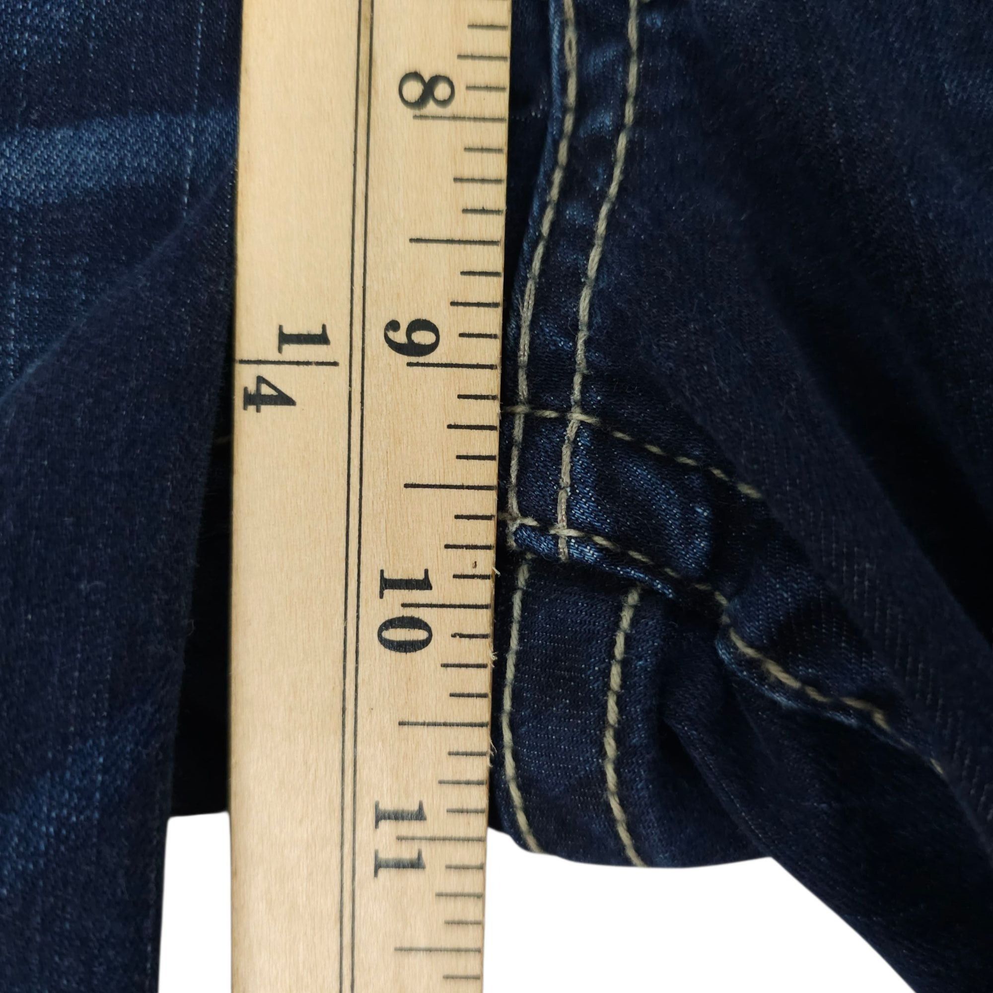 BKE BKE Dakota Boot Cut Jeans Womens Size 31 Mid Rise Dark Wash Size 31" - 14 Thumbnail