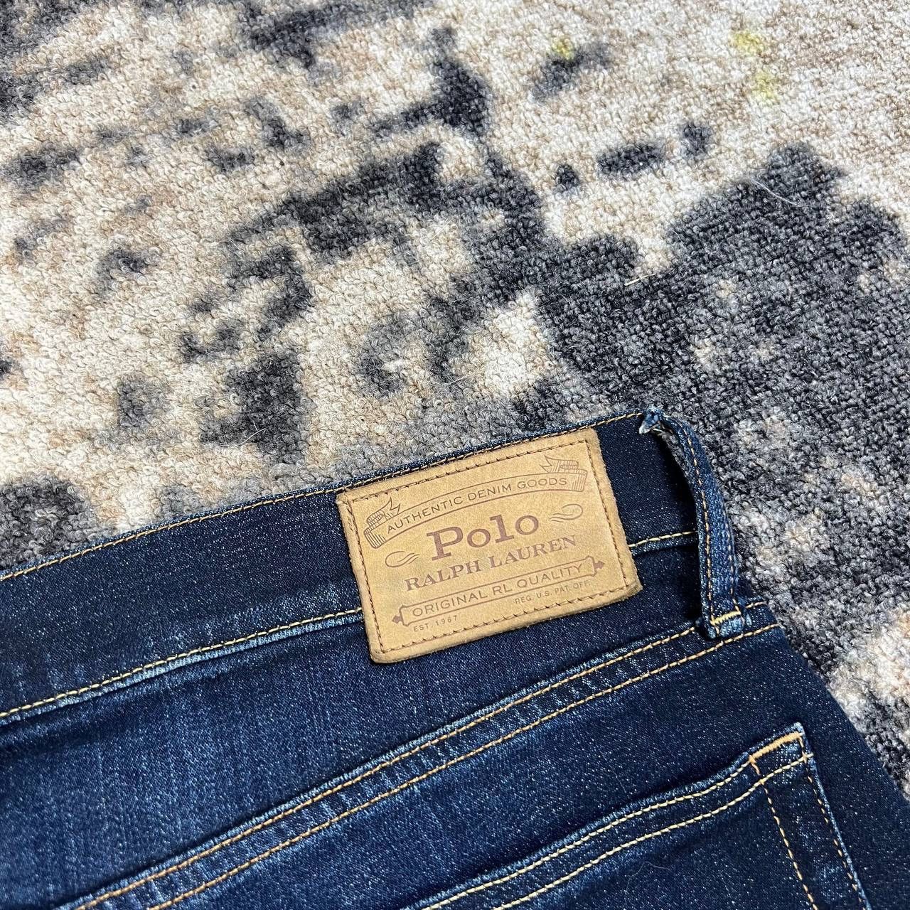 Polo Ralph Lauren Polo Ralph Lauren Luxury Dark Blue Denim Jeans Size US 32 / EU 48 - 4 Thumbnail