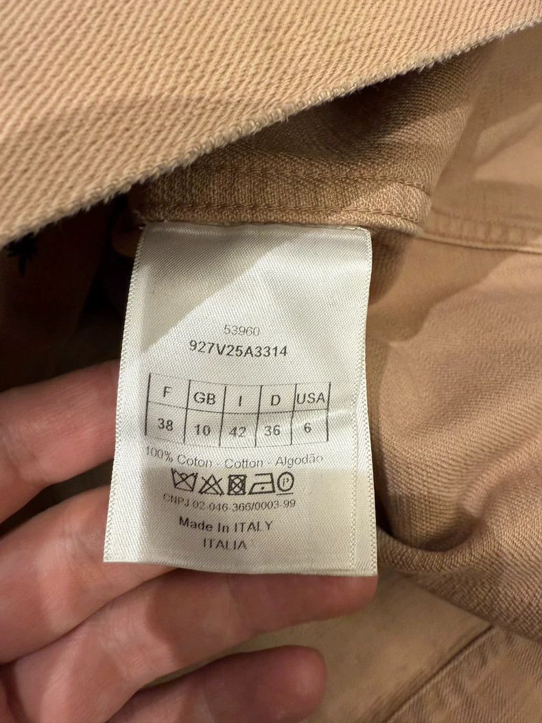 Dior Dior Two-bag jacket with lotus pink bee embroidery Size XS / US 0-2 / IT 36-38 - 3 Thumbnail