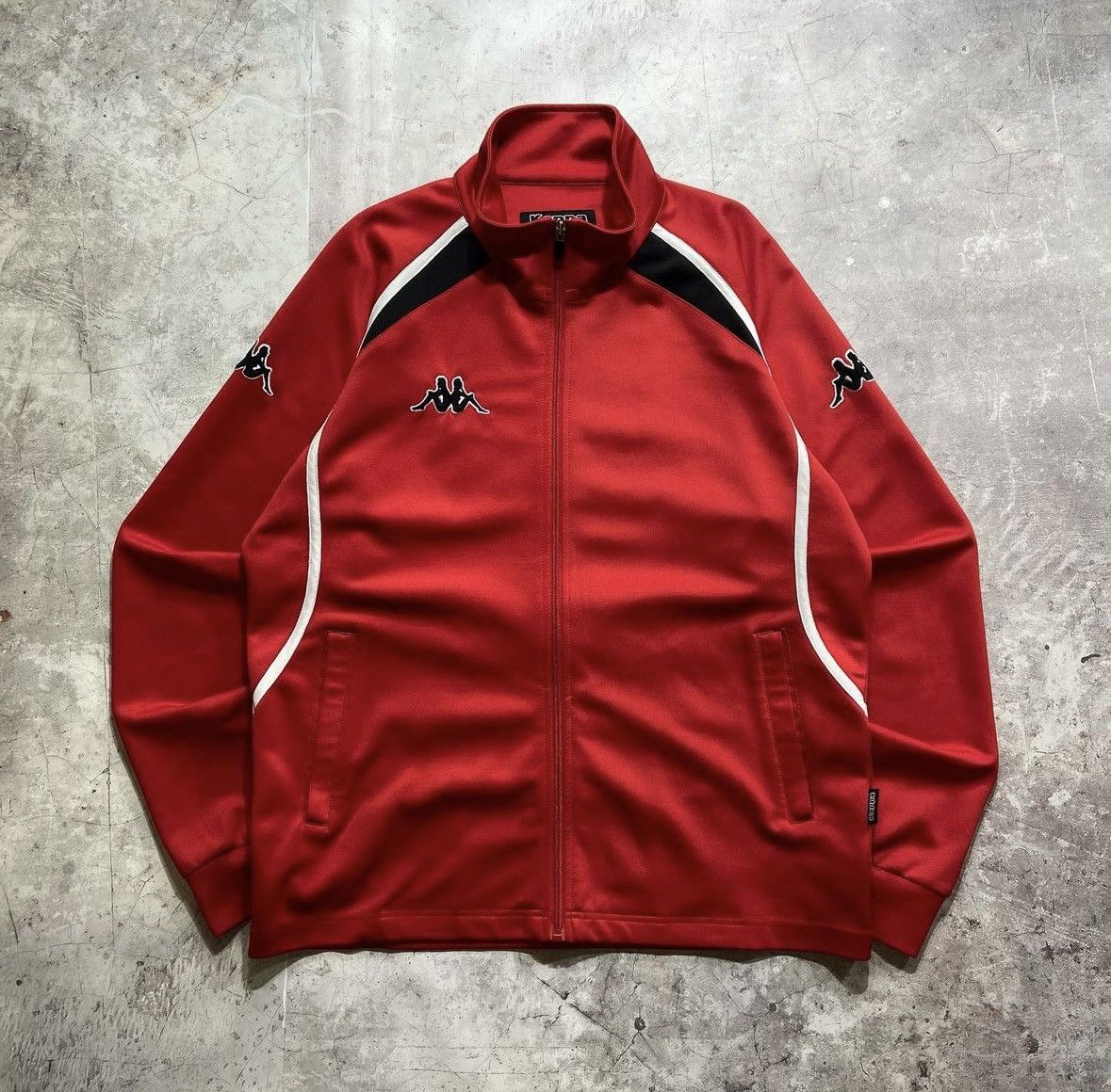 Kappa × Vintage Kappa zip up Jersey Size US L / EU 52-54 / 3 - 1 Thumbnail