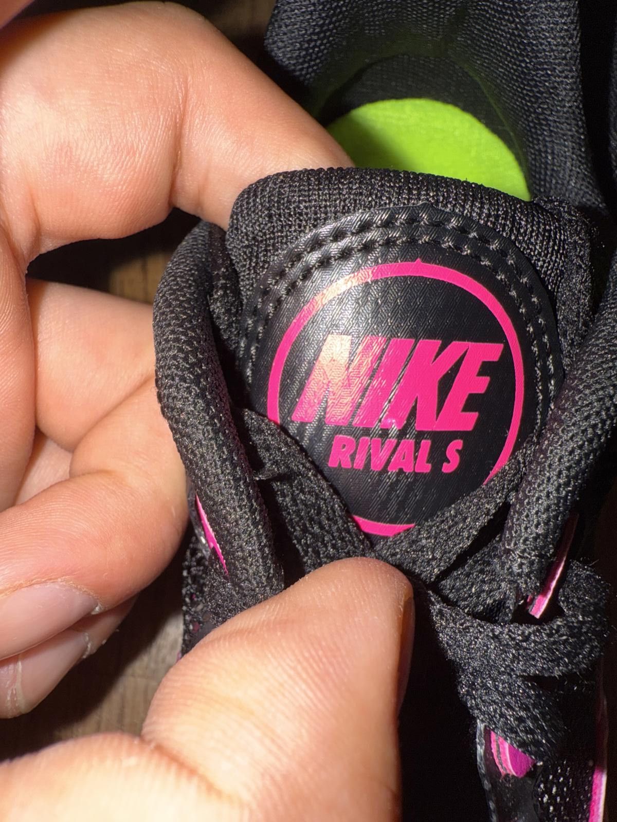 Nike Nike Zoom Rival S7 Black Hot Pink Track And Field (Women’s) Size US 6.5 / IT 36.5 - 6 Thumbnail