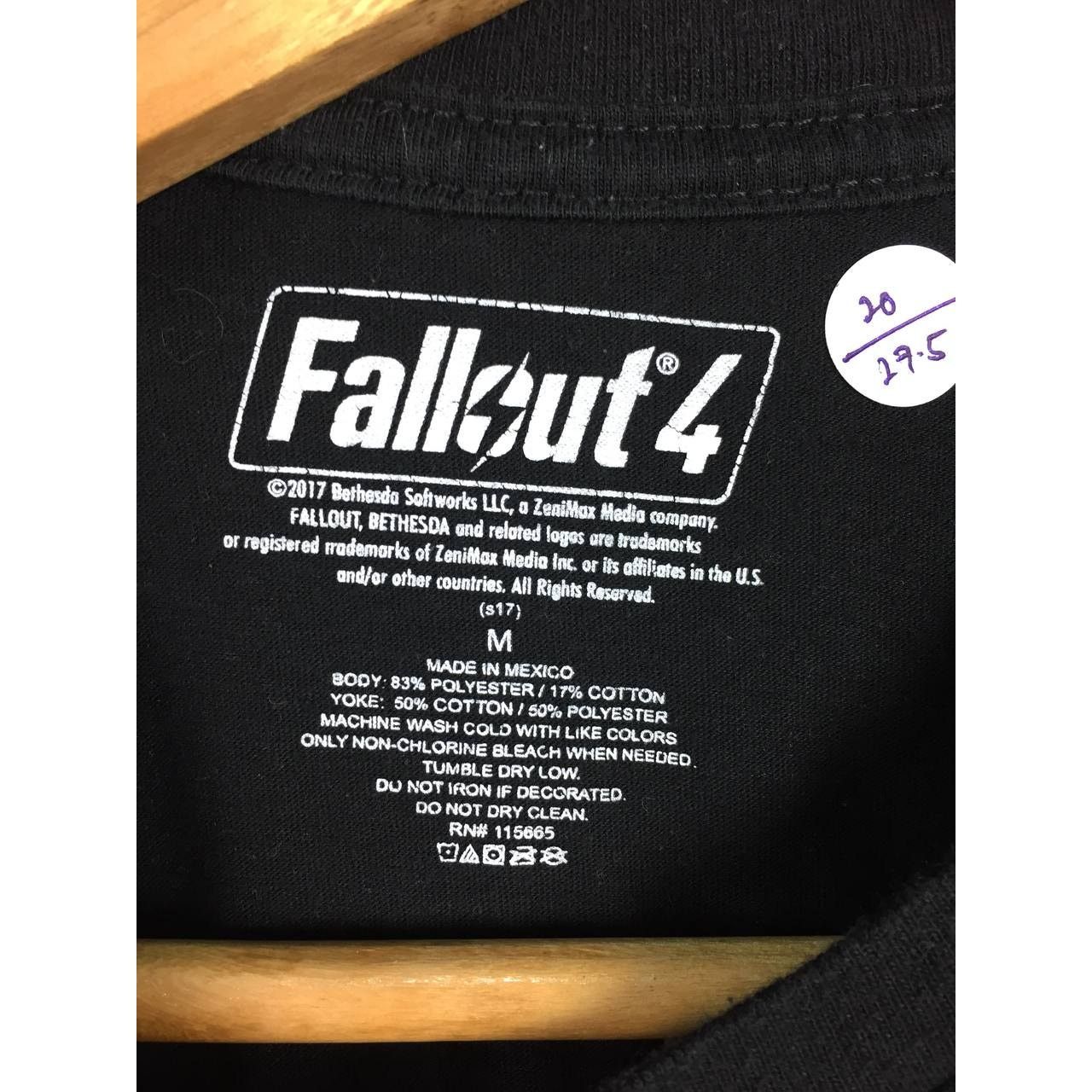 Playstation × The Game Fallout 4 Vault Boy Bethesda Xbox PlayStation Video Game Tee Size US M / EU 48-50 / 2 - 8 Thumbnail