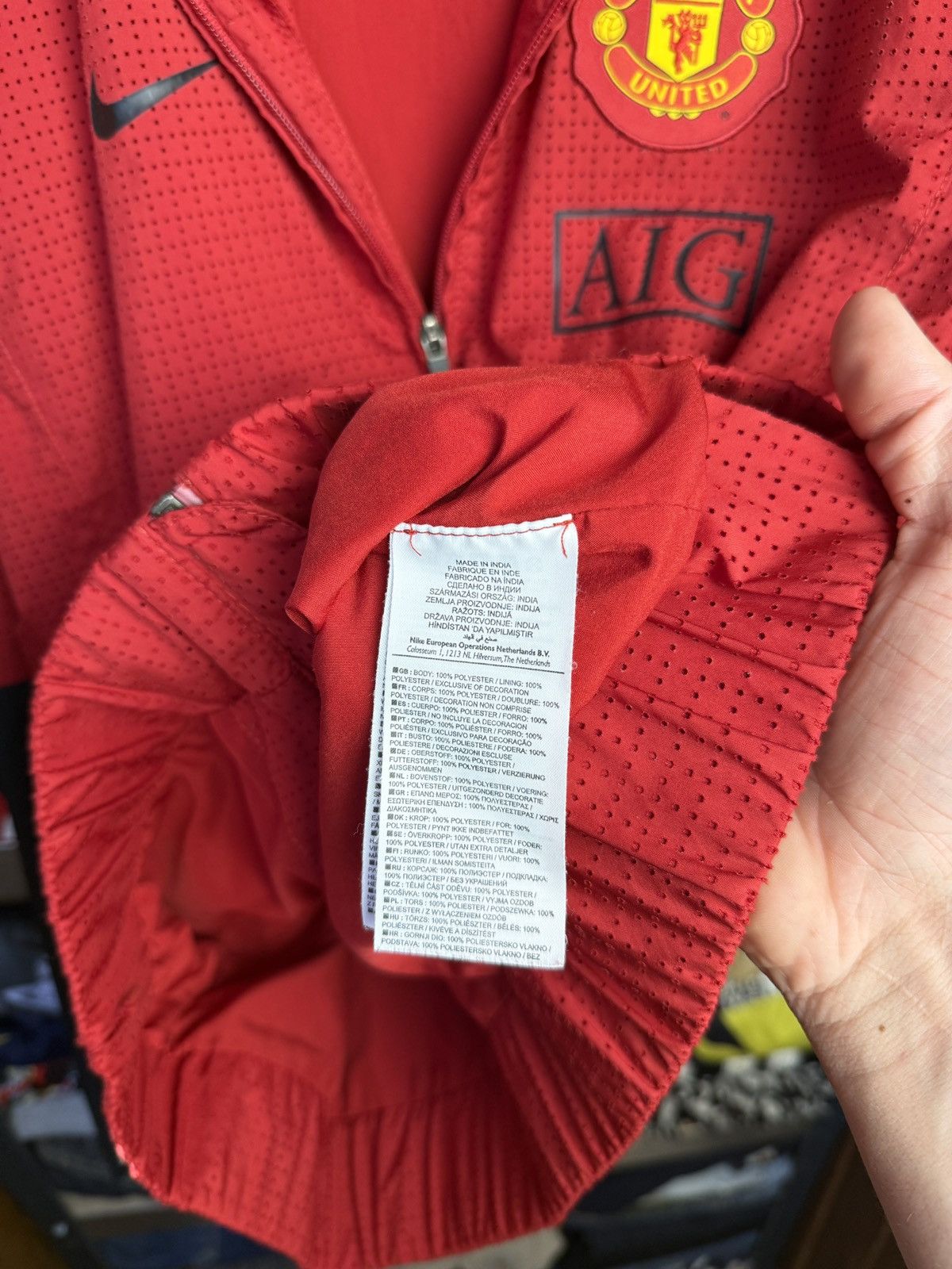 Nike Nike Manchester AIG vintage jacket Size US L / EU 52-54 / 3 - 10 Thumbnail