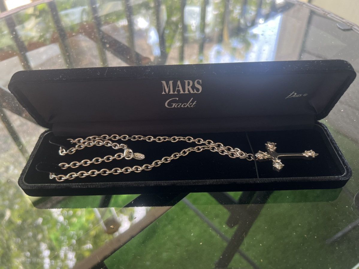 Japanese Brand Gackt Mars Promo Cross Necklace Size ONE SIZE - 1 Thumbnail