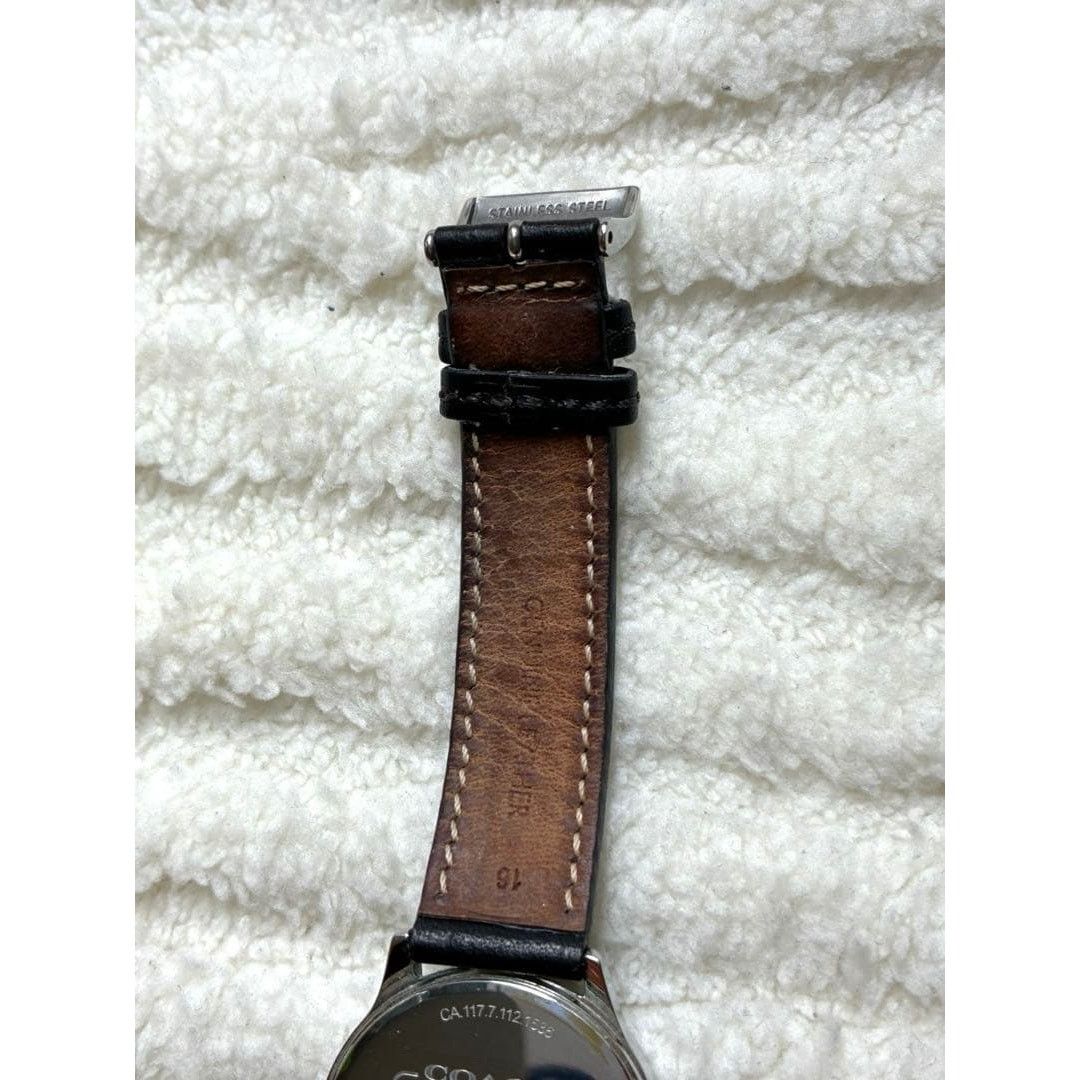 Coach Beautiful Navy Coach Watch Flowers Size ONE SIZE - 3 Thumbnail