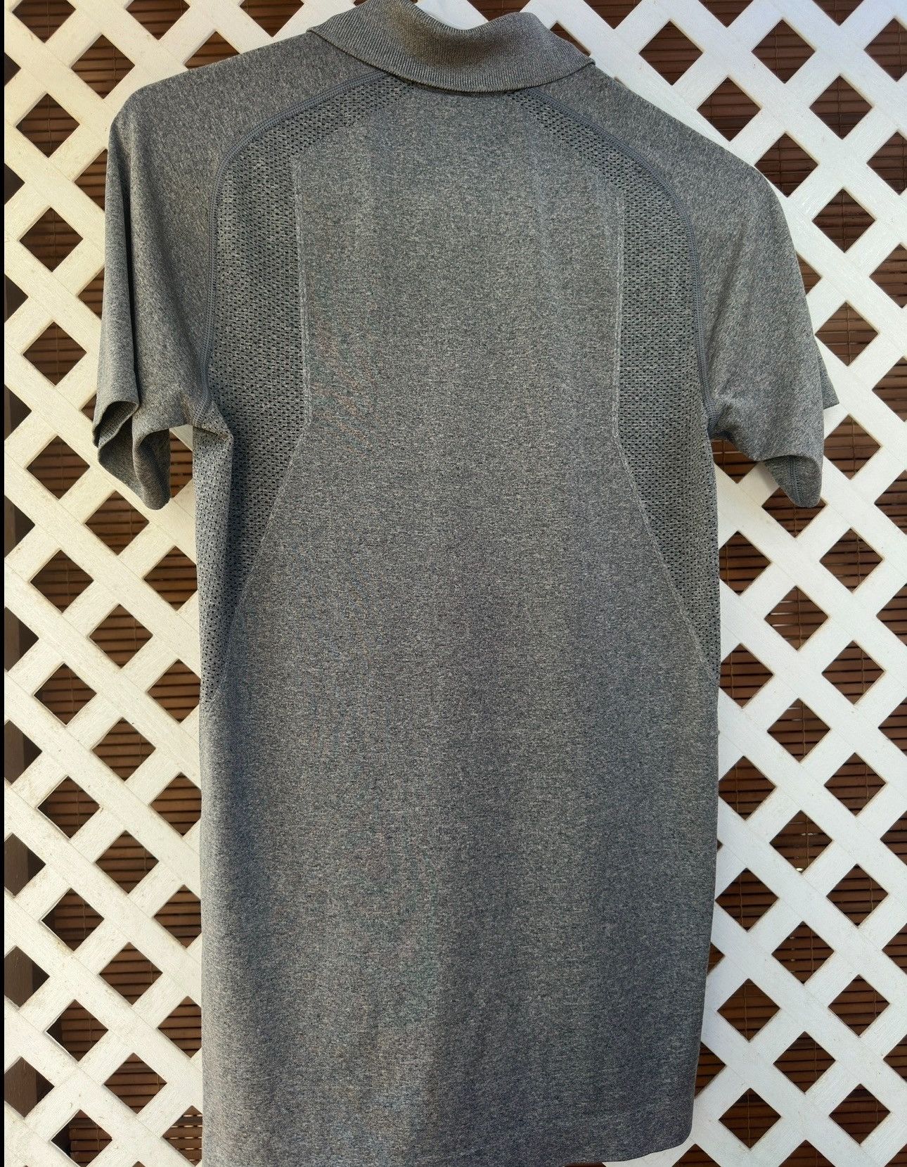 Lululemon PreOwned Lululemon Polo Shirt Gray Men's XS Size US XS / EU 42 / 0 - 2 Thumbnail