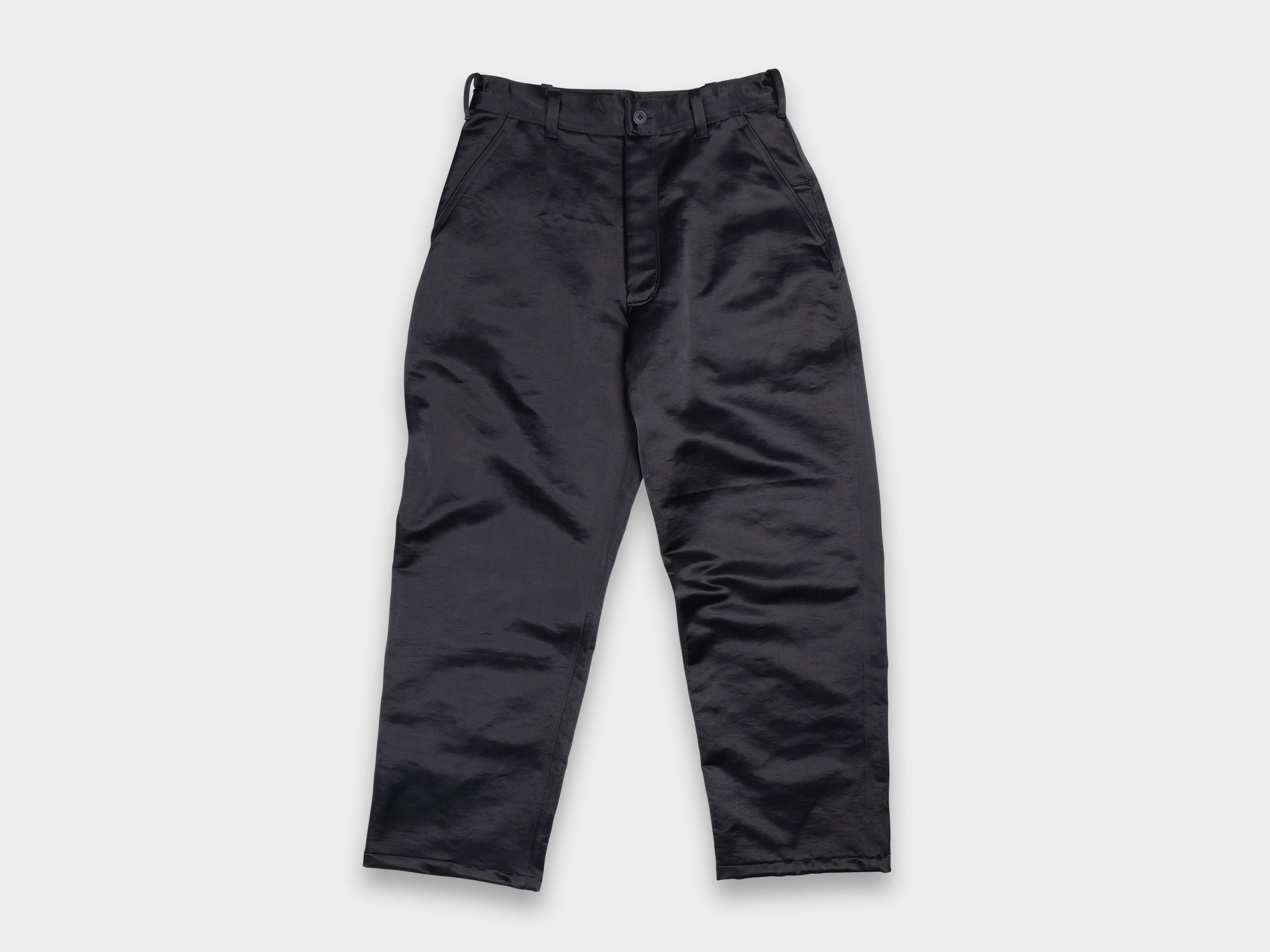 MAN-TLE R17J6 "Jebok Pants" Black Double Face Size US 34 / EU 50 - 2 Thumbnail