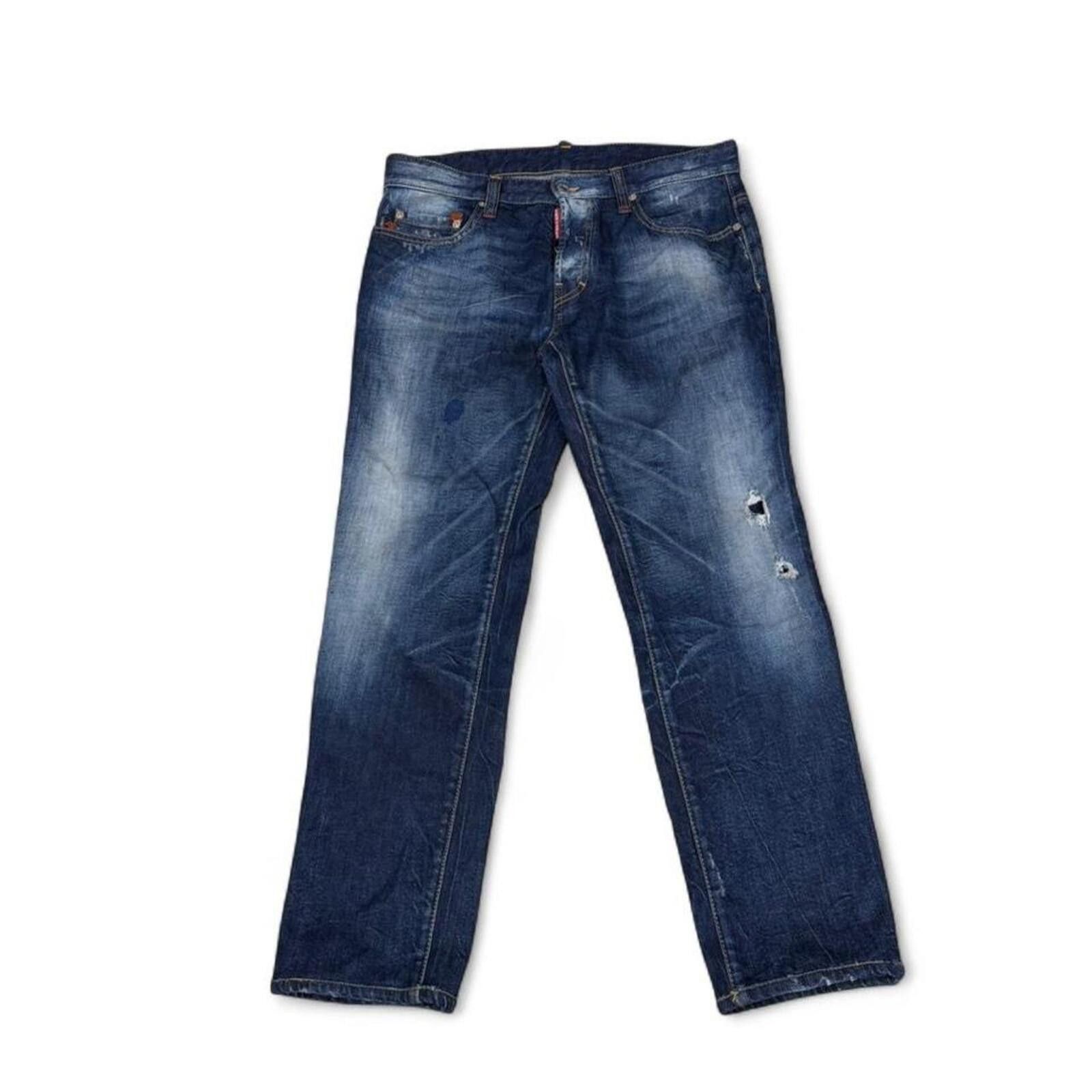 Dsquared2 Rare DSQ2 Toronto Don Mills batch denim jeans Size 34" / US 12 / IT 48 - 2 Thumbnail