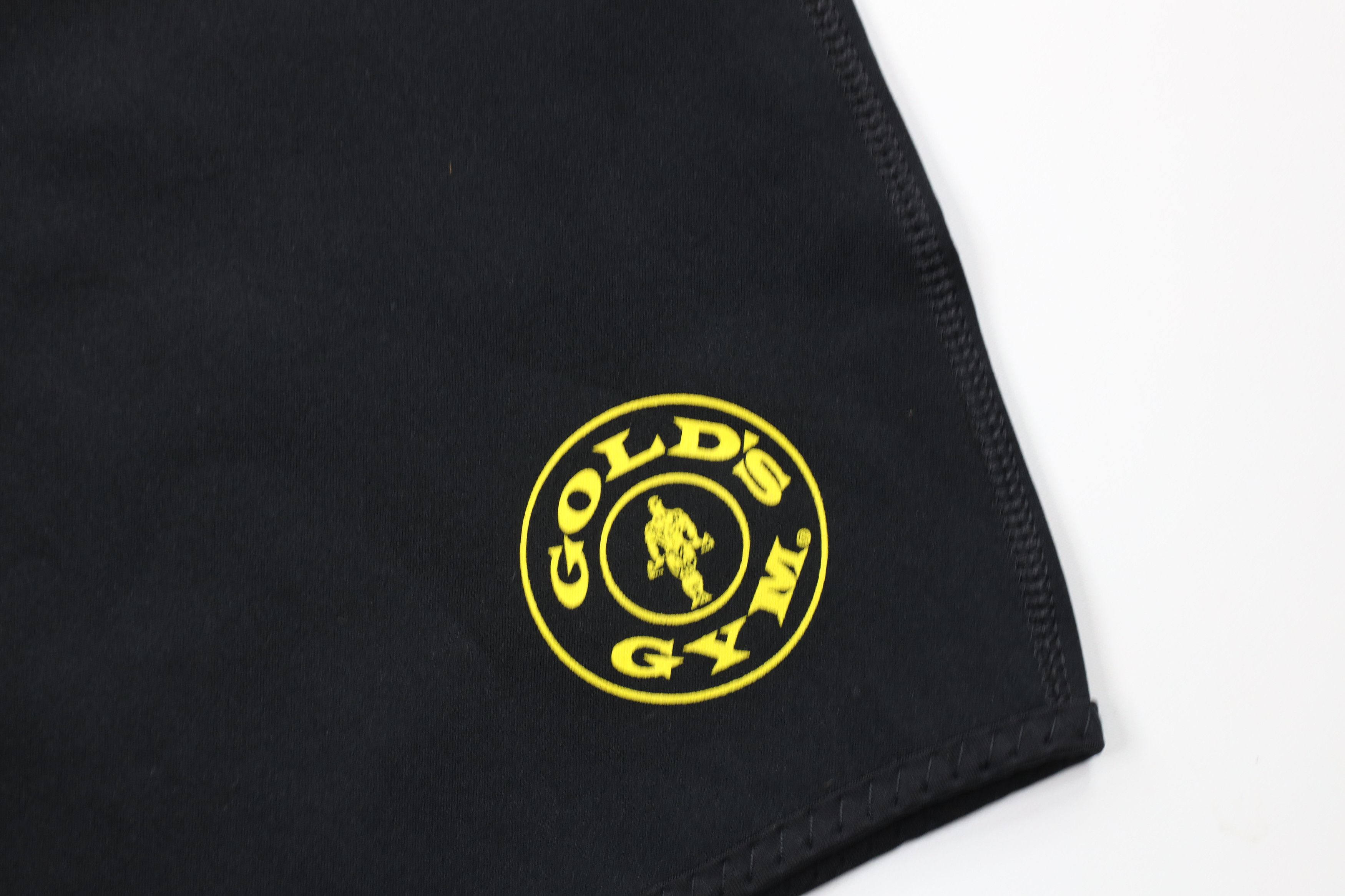 Vintage Vintage 90s Golds Gym Spell Out Neoprene Compression Shorts Size 34" / US 12 / IT 48 - 5 Thumbnail