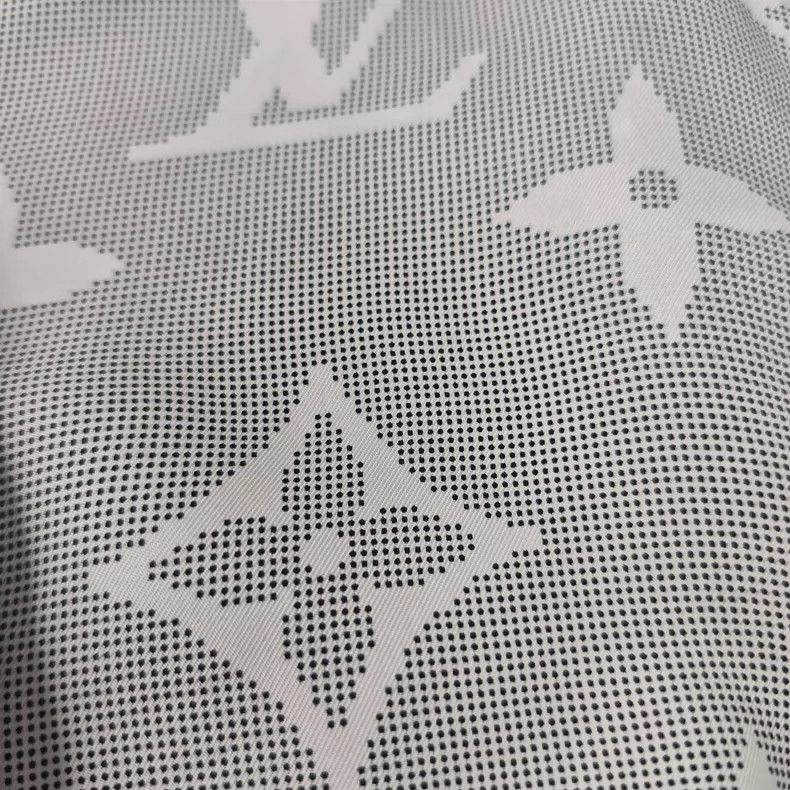 Louis Vuitton Louis Vuitton Grey full logo mulberry silk shirt 2505-Nexta Size XS / US 0-2 / IT 36-38 - 7 Thumbnail