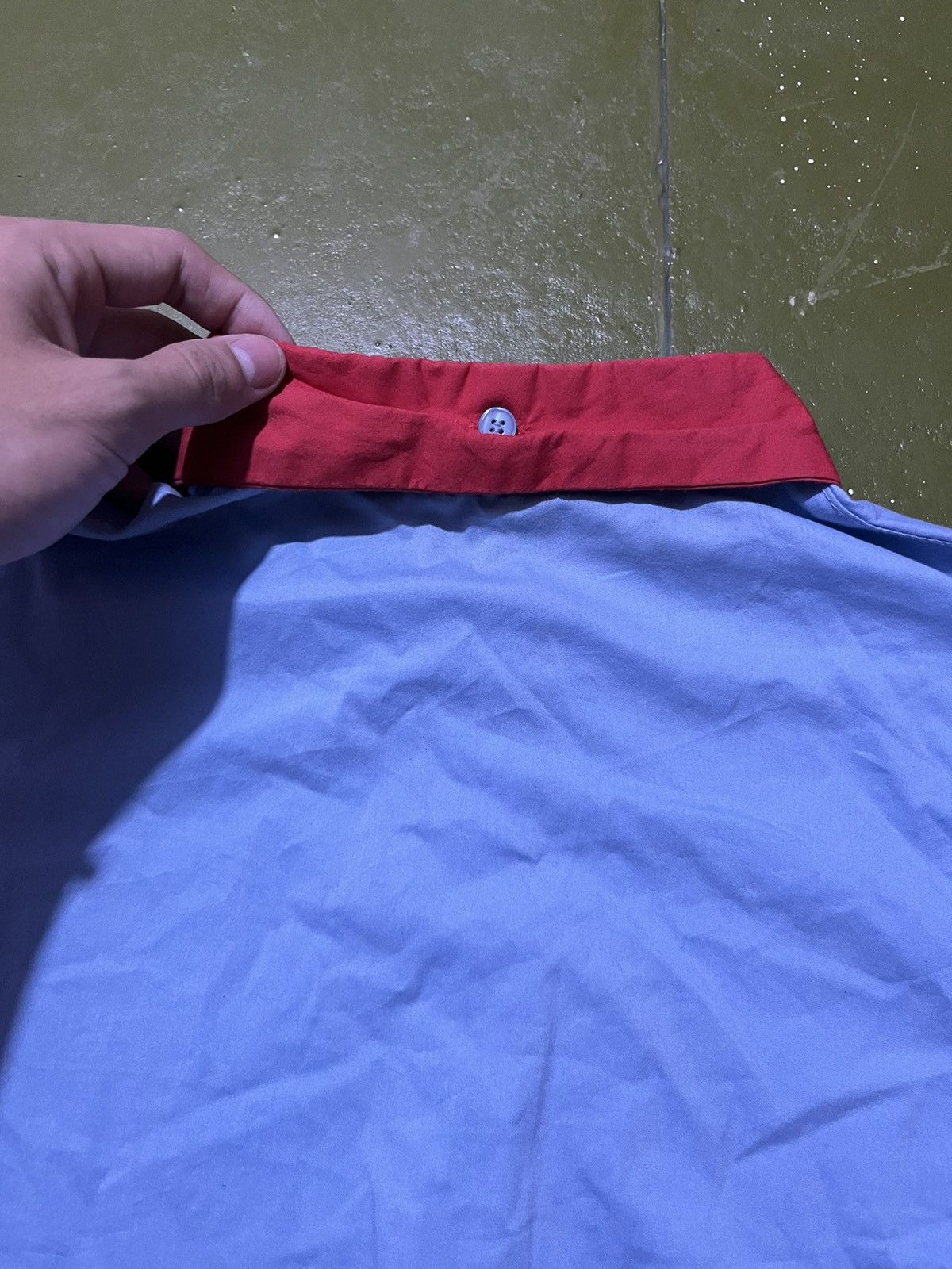 Prada PRADA BLUE/ RED LINE WOMEN SHIRT Size US S / EU 44-46 / 1 - 8 Thumbnail