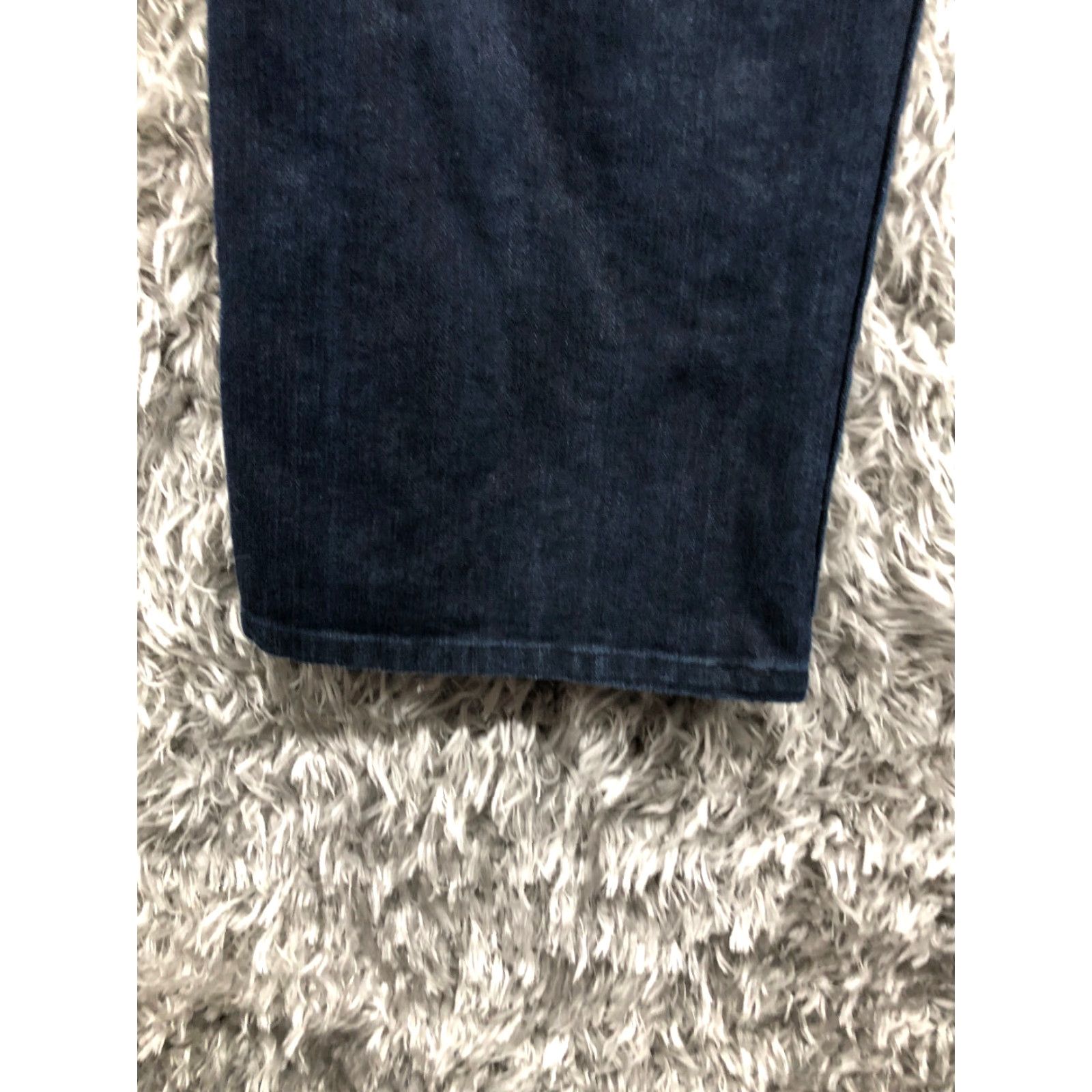 Coldwater Creek Coldwater Creek Curvy Fit Jeans Plus Size 24 Womens Mid Dark Wash Blue Denim Bootcut Size 42" / US 20 - 7 Thumbnail