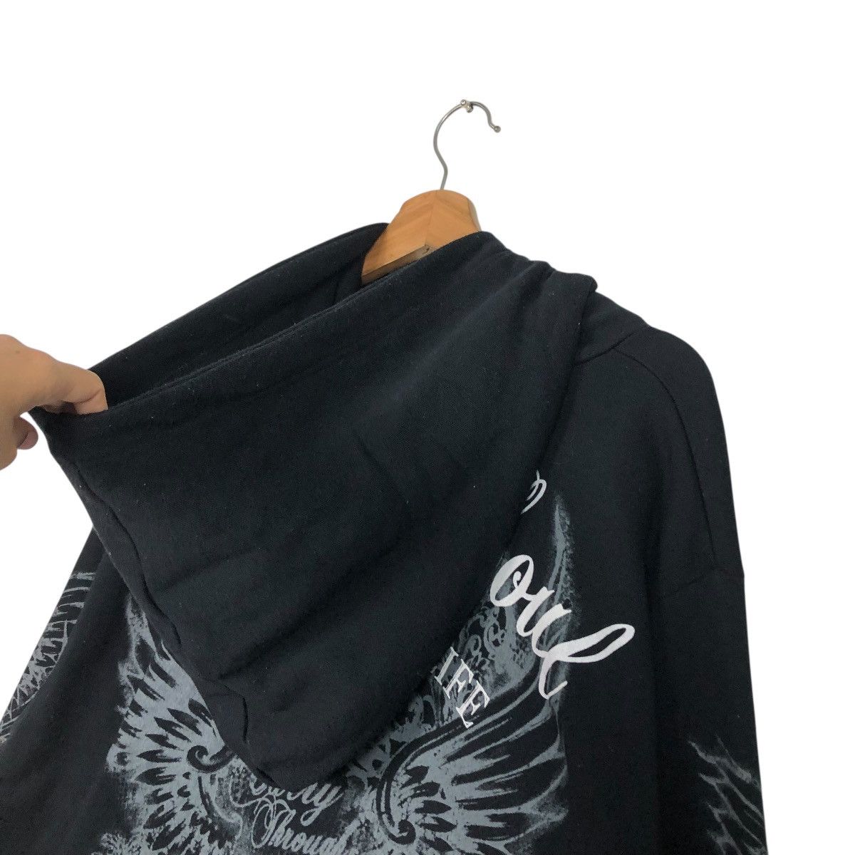 Hysteric Glamour 🔥VINTAGE SWEATSHIRT HOODIE IVANHOE COLLECTION PUNK DESIGN Size US L / EU 52-54 / 3 - 12 Thumbnail