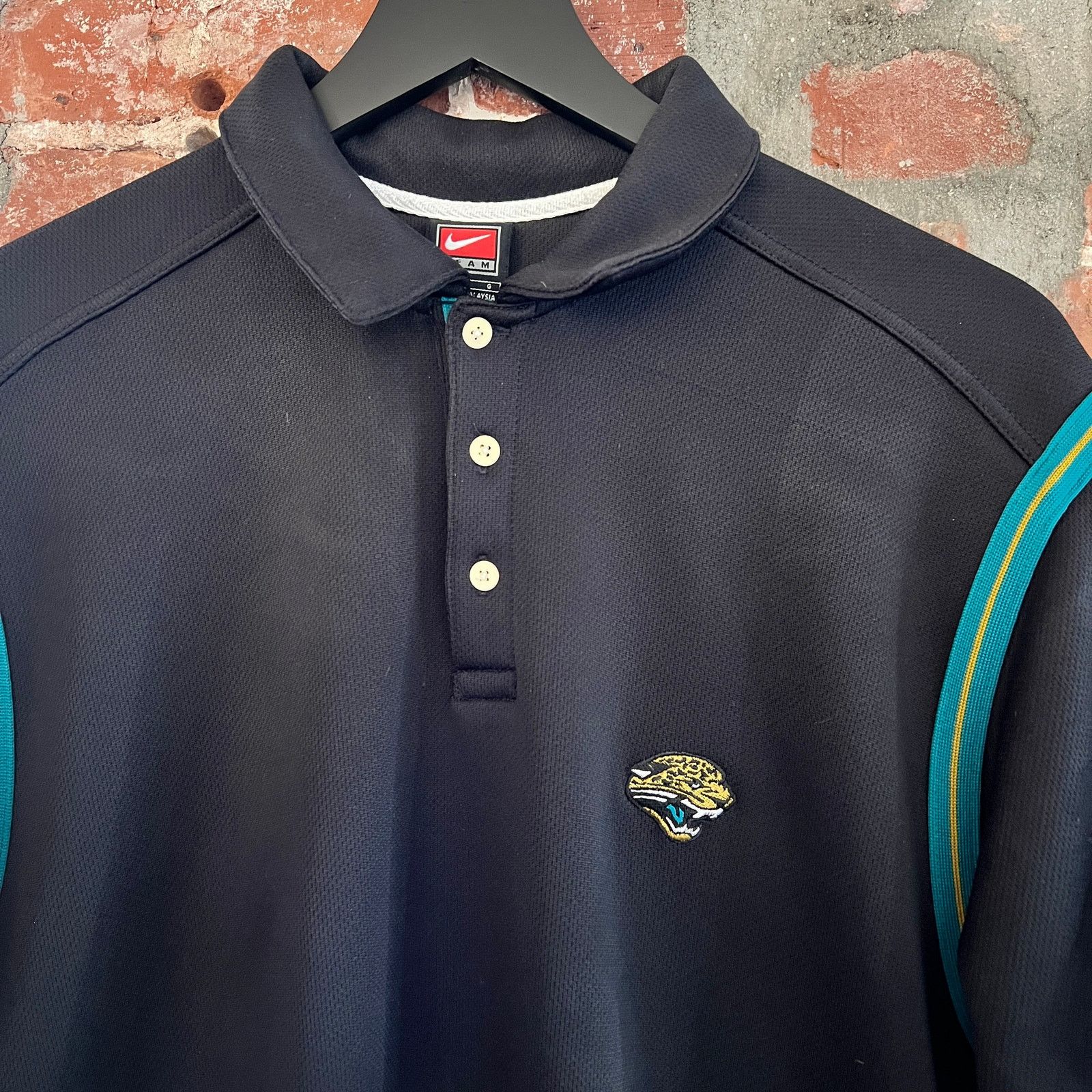 Nike × Supreme Nike Supreme Jacquard Polo Shirt Black | Grailed