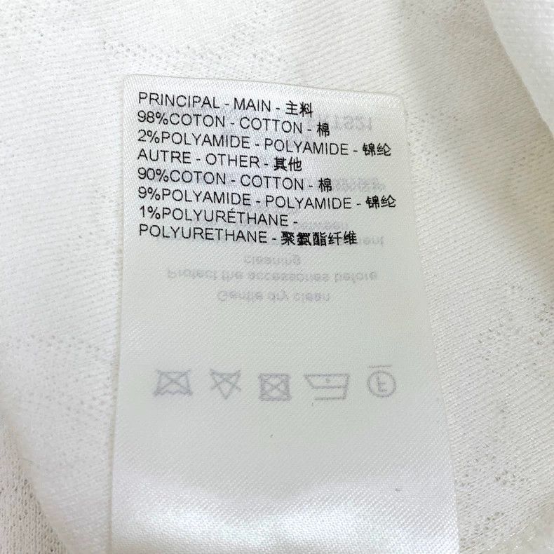 Louis Vuitton Louis Vuitton White Logo Cotton TShirt XL-2506 Size US XL / EU 56 / 4 - 7 Thumbnail