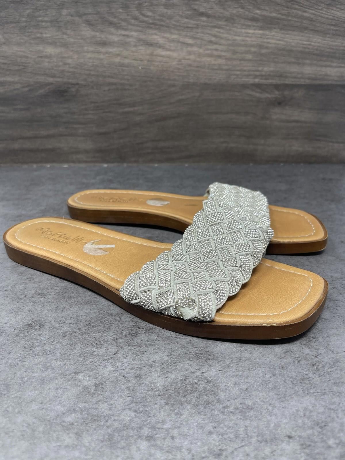 Other Mariella Sandals Womens Size 8 Made In Italy Rhinestone Size US 8 / IT 38 - 4 Thumbnail