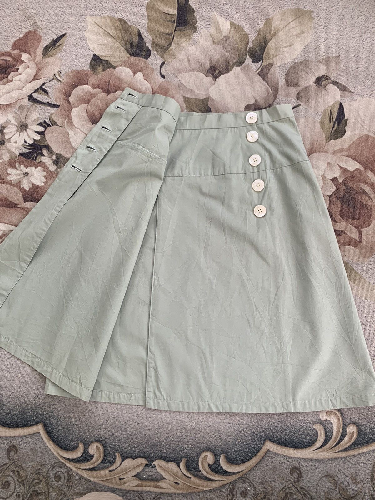 Margaret Howell Margaret Howell Half Buttons Skirt Size 29" - 8 Thumbnail