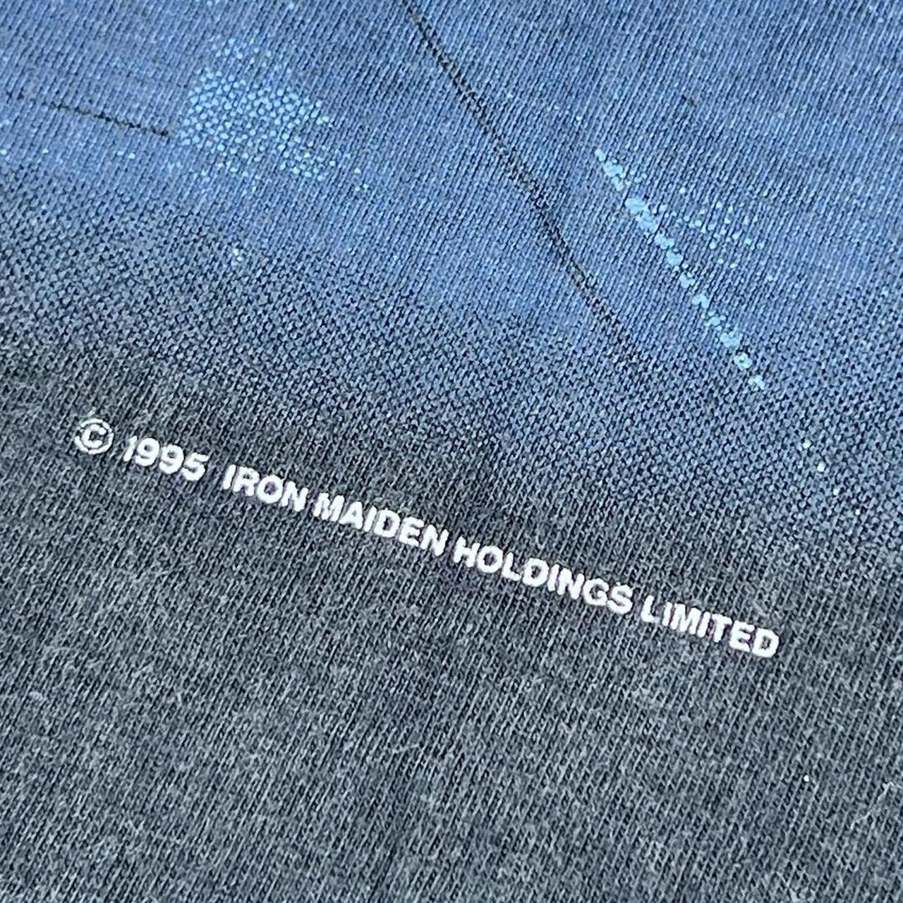 Iron Maiden Vintage 1995 Iron Maiden Size US XL / EU 56 / 4 - 5 Thumbnail