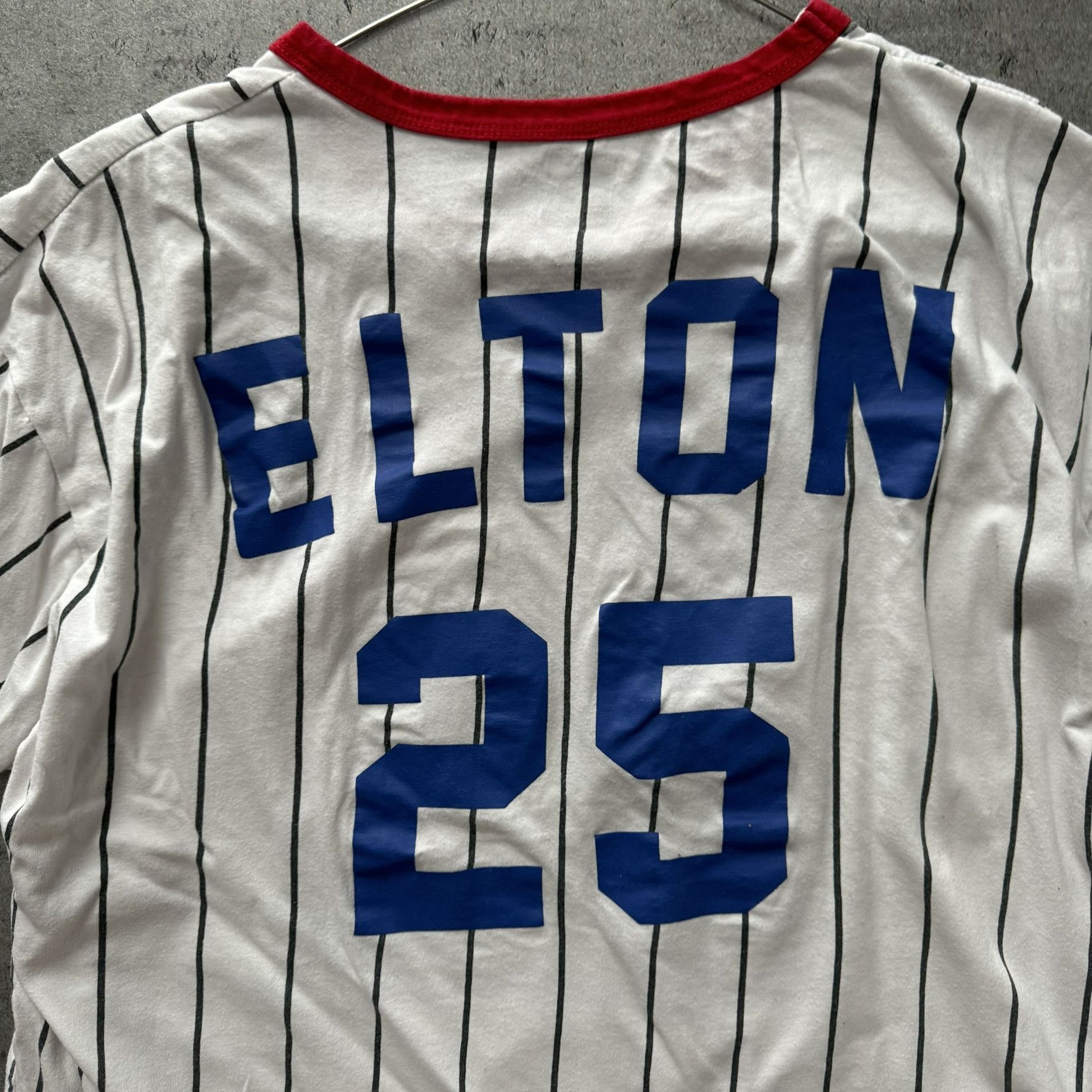 Band Tees ELTON JOHN 25 BASEBALL VINTAGE TEE Size US XL / EU 56 / 4 - 6 Thumbnail