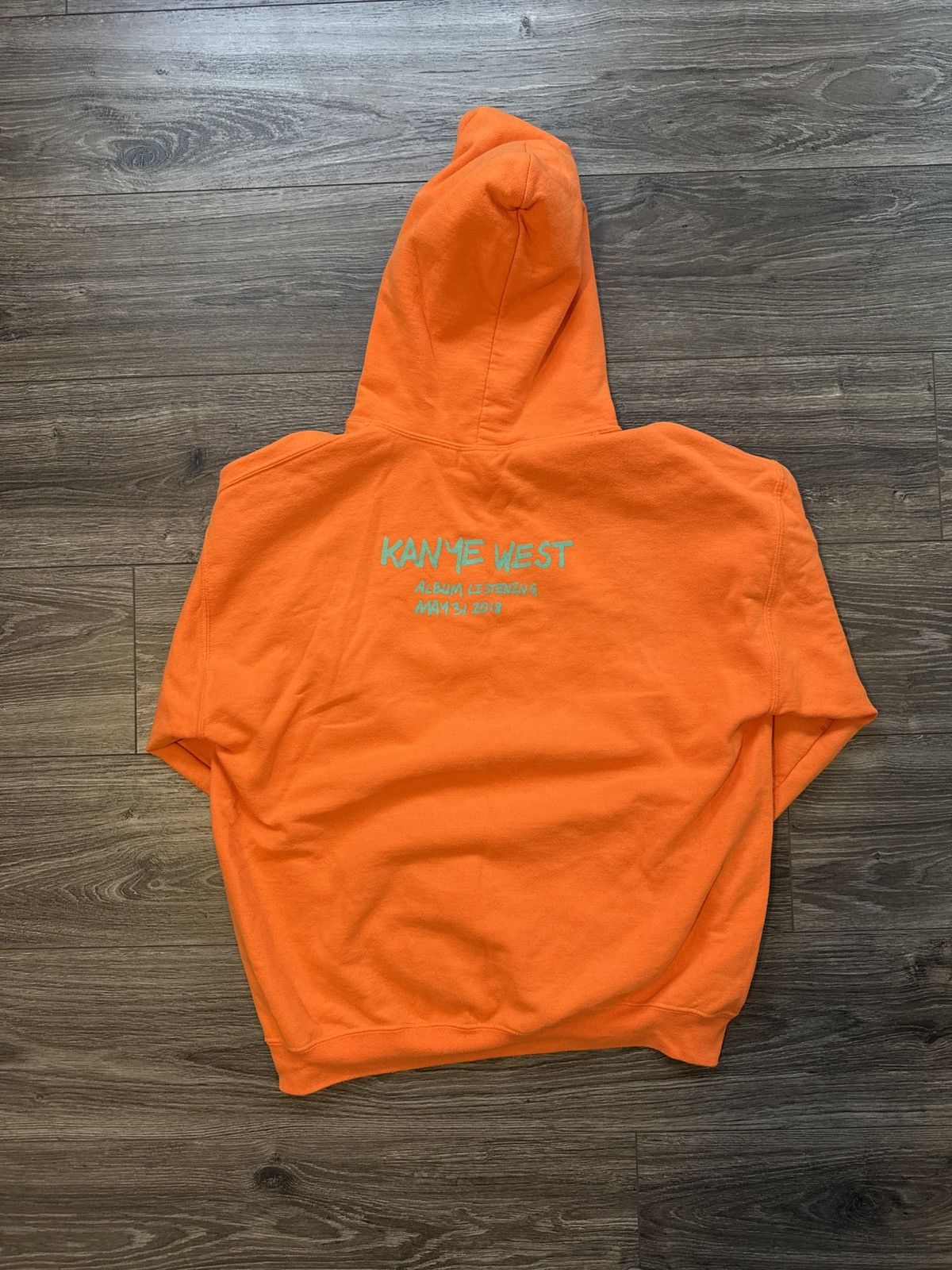 Kanye West Kanye West Orange Wyoming Hoodie Size US L / EU 52-54 / 3 - 2 Thumbnail