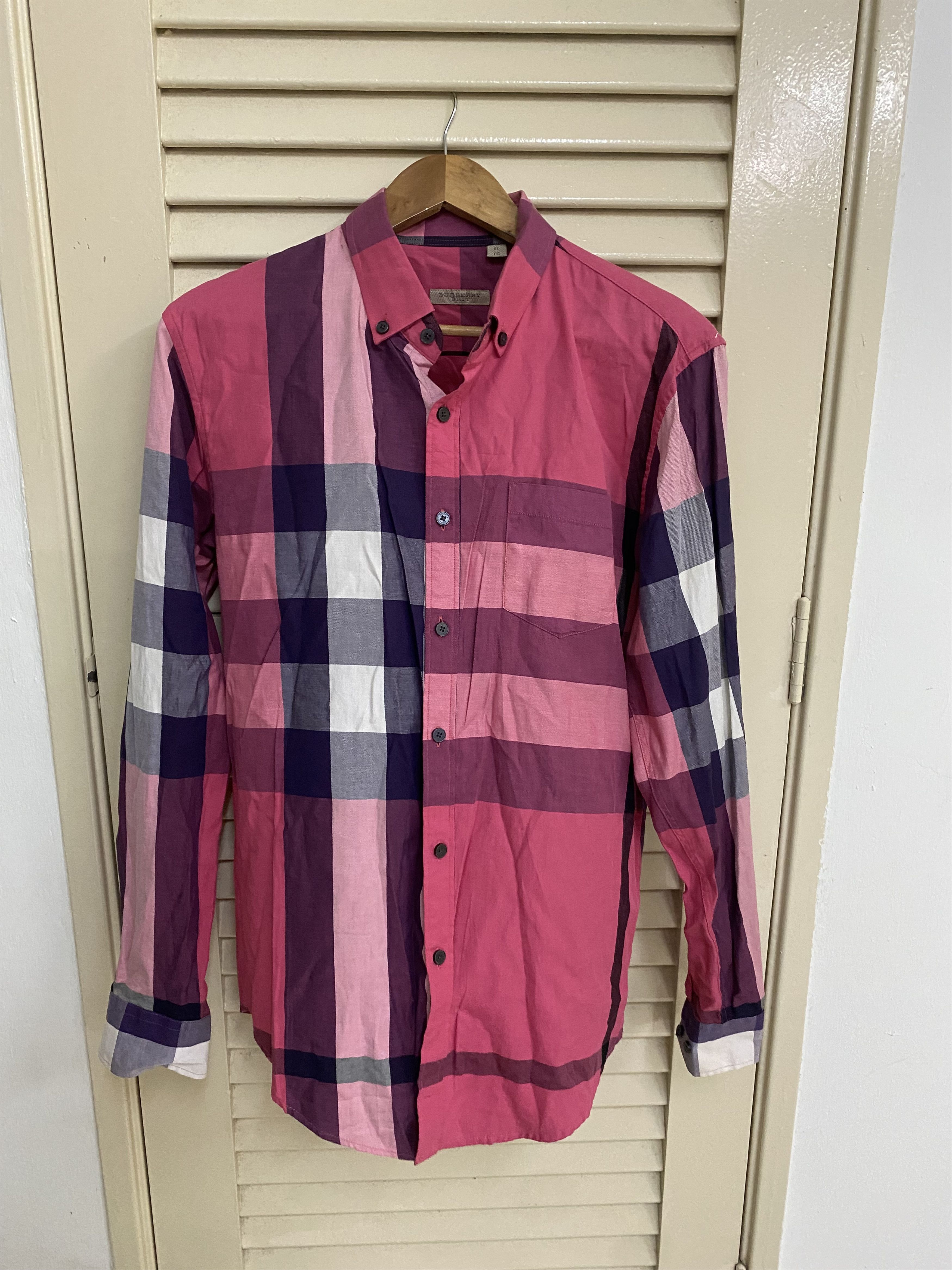 Burberry Burberry Brit Nova Check Shirt Size US M / EU 48-50 / 2 - 1 Thumbnail