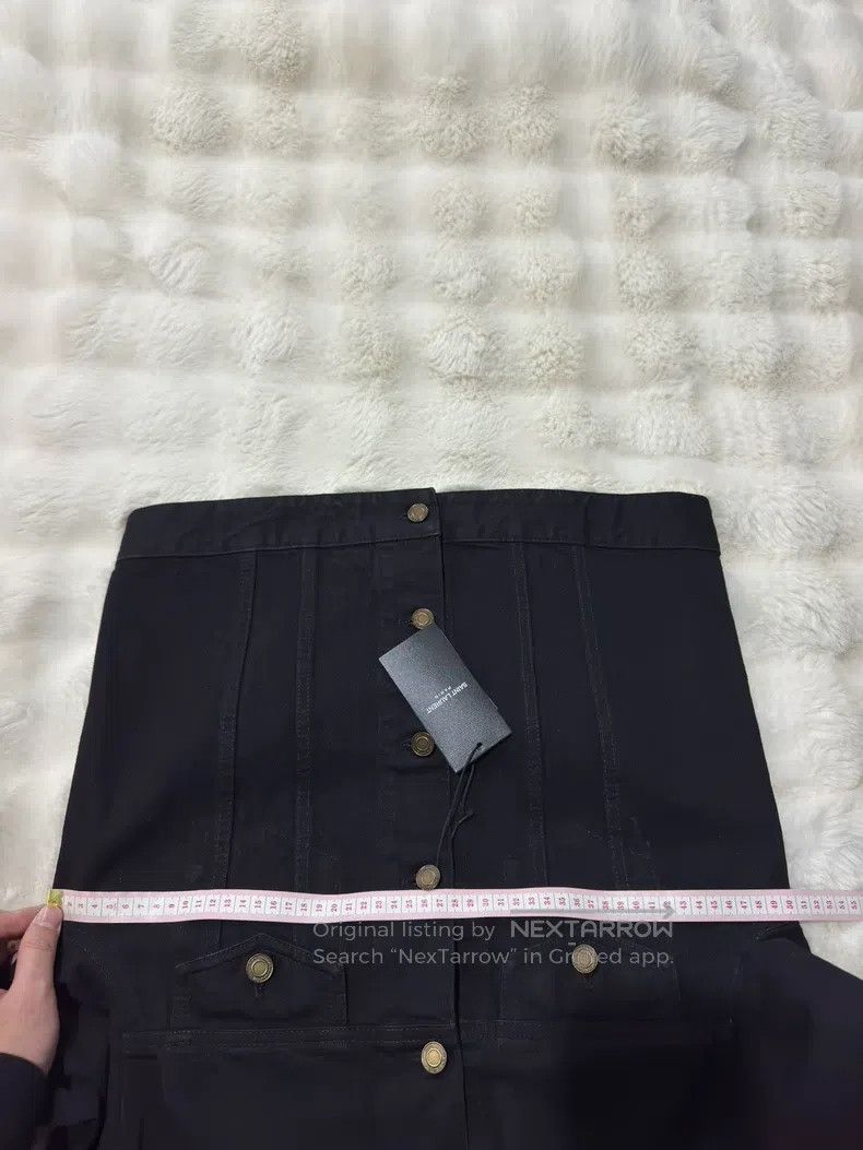 Saint Laurent Paris Saint Laurent Paris Black Men's Denim Jacket Size US L / EU 52-54 / 3 - 8 Thumbnail