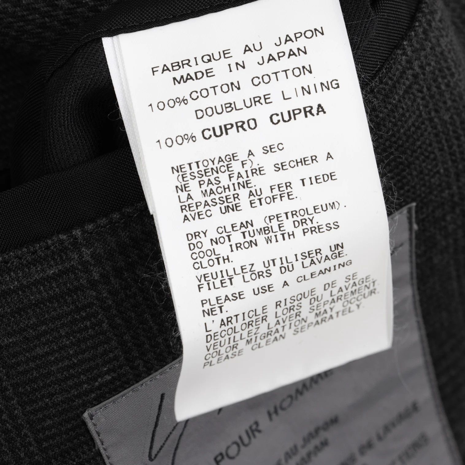 Yohji Yamamoto Yohji Yamamoto Cotton Glen Check Blazer Size US S / EU 44-46 / 1 - 14 Thumbnail