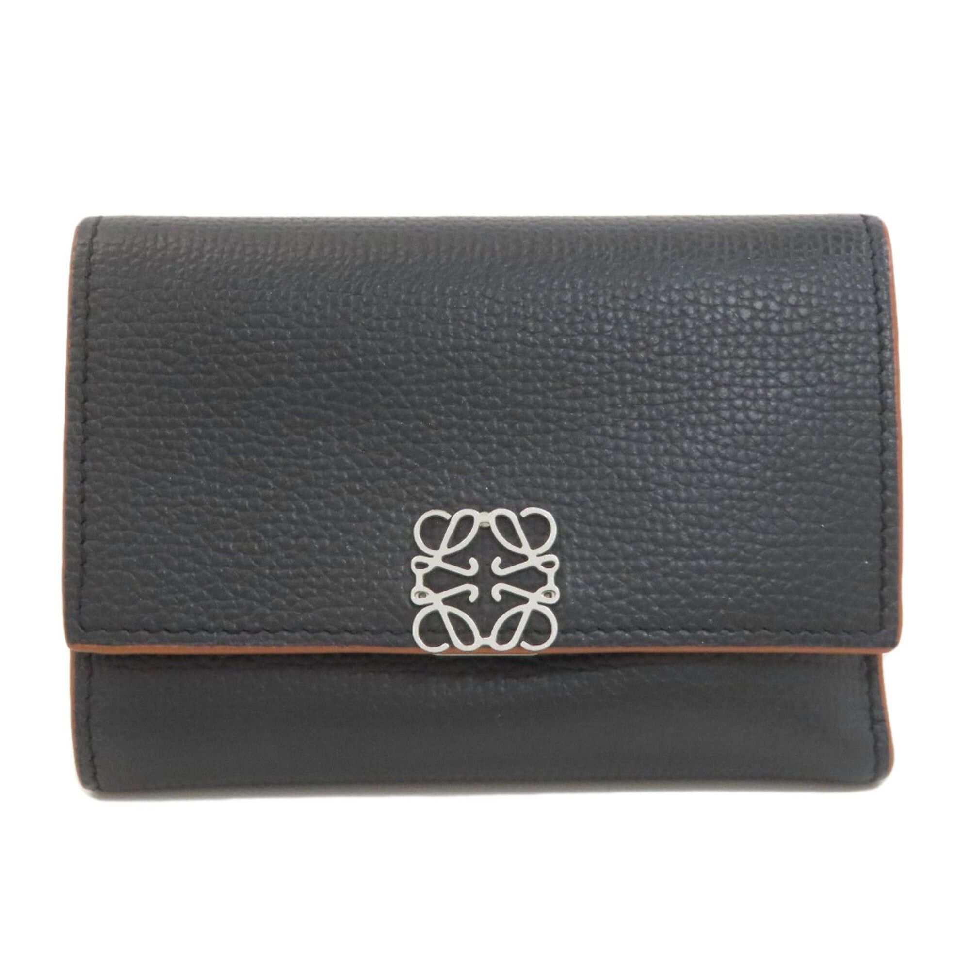 Loewe Loewe Anagram Bi-fold Leather Wallet for Women Size ONE SIZE - 1 Thumbnail