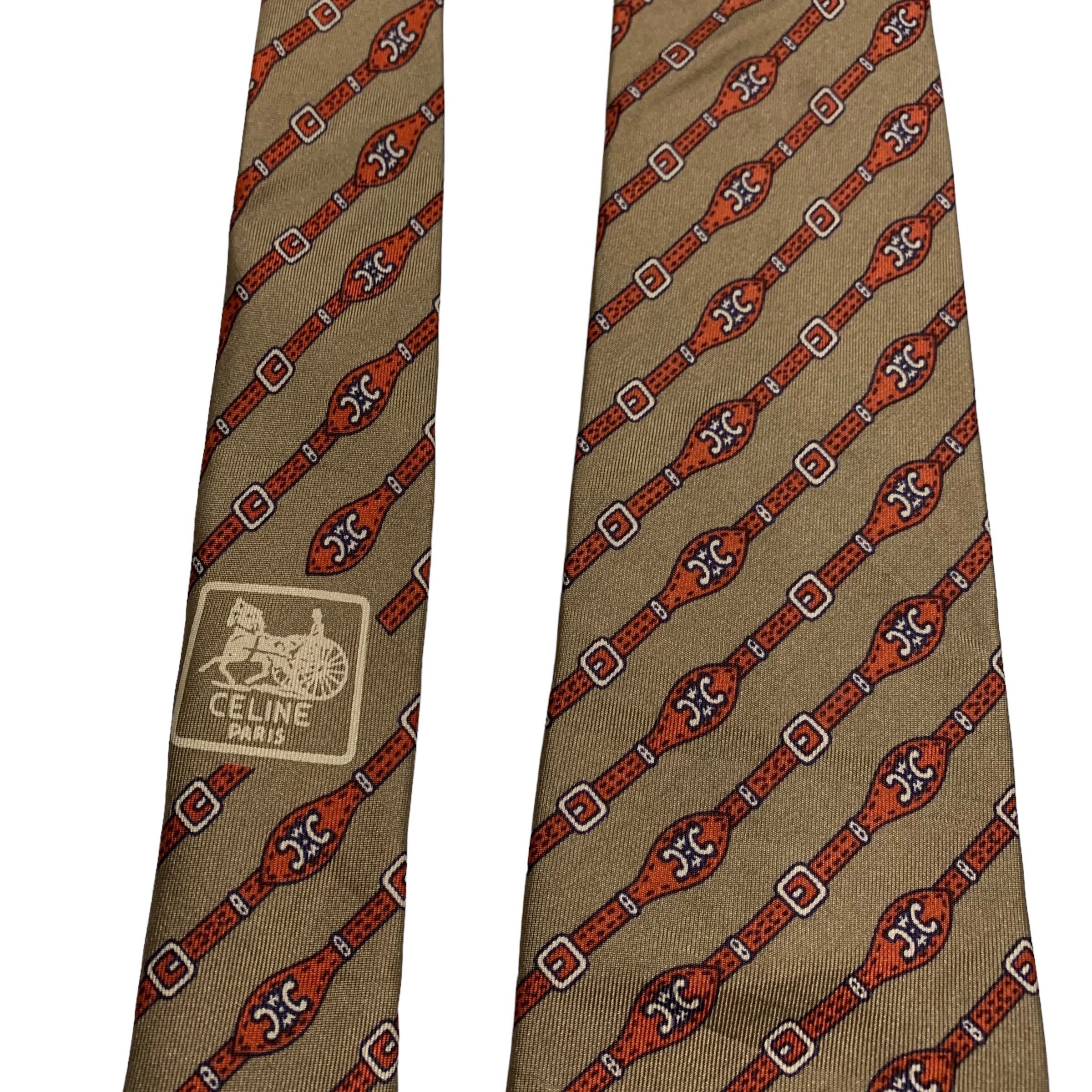 2 Pieces Celine Necktie