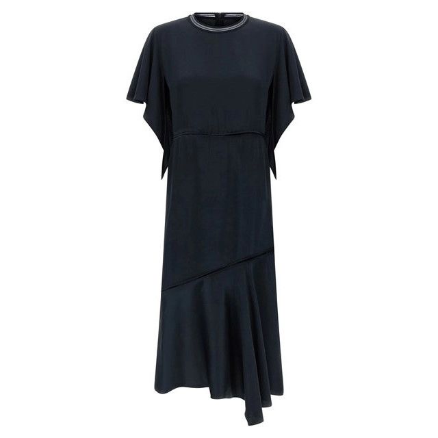 FABIANA FILIPPI Blue Ruflle Dress New & Authentic (Women's s