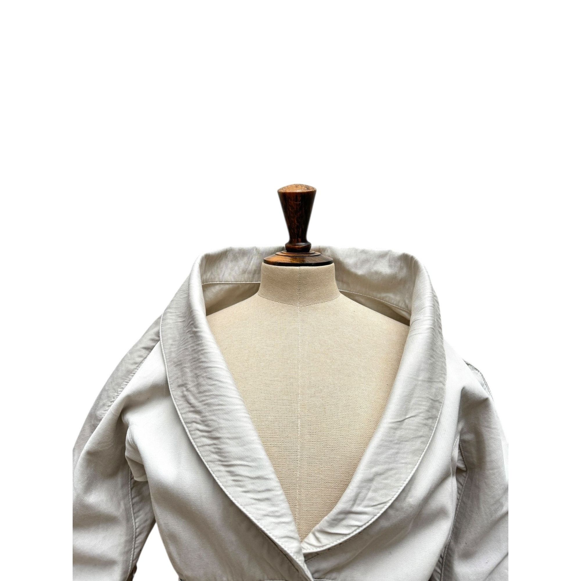 Thierry Mugler Vintage Grey Sculptural Jacket Size M / US 6-8 / IT 42-44 - 3 Thumbnail