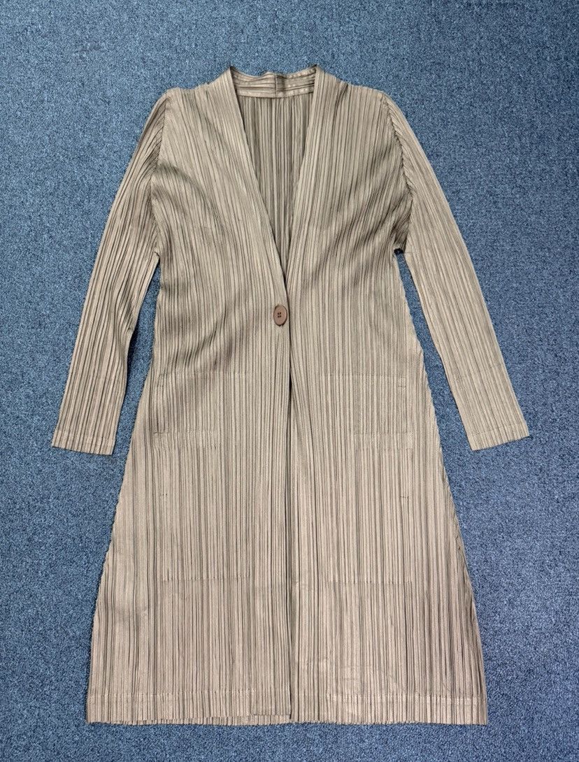 Pleats Please Issey Miyake Pleats Please Single Breast Cardigan Size S / US 4 / IT 40 - 3 Thumbnail