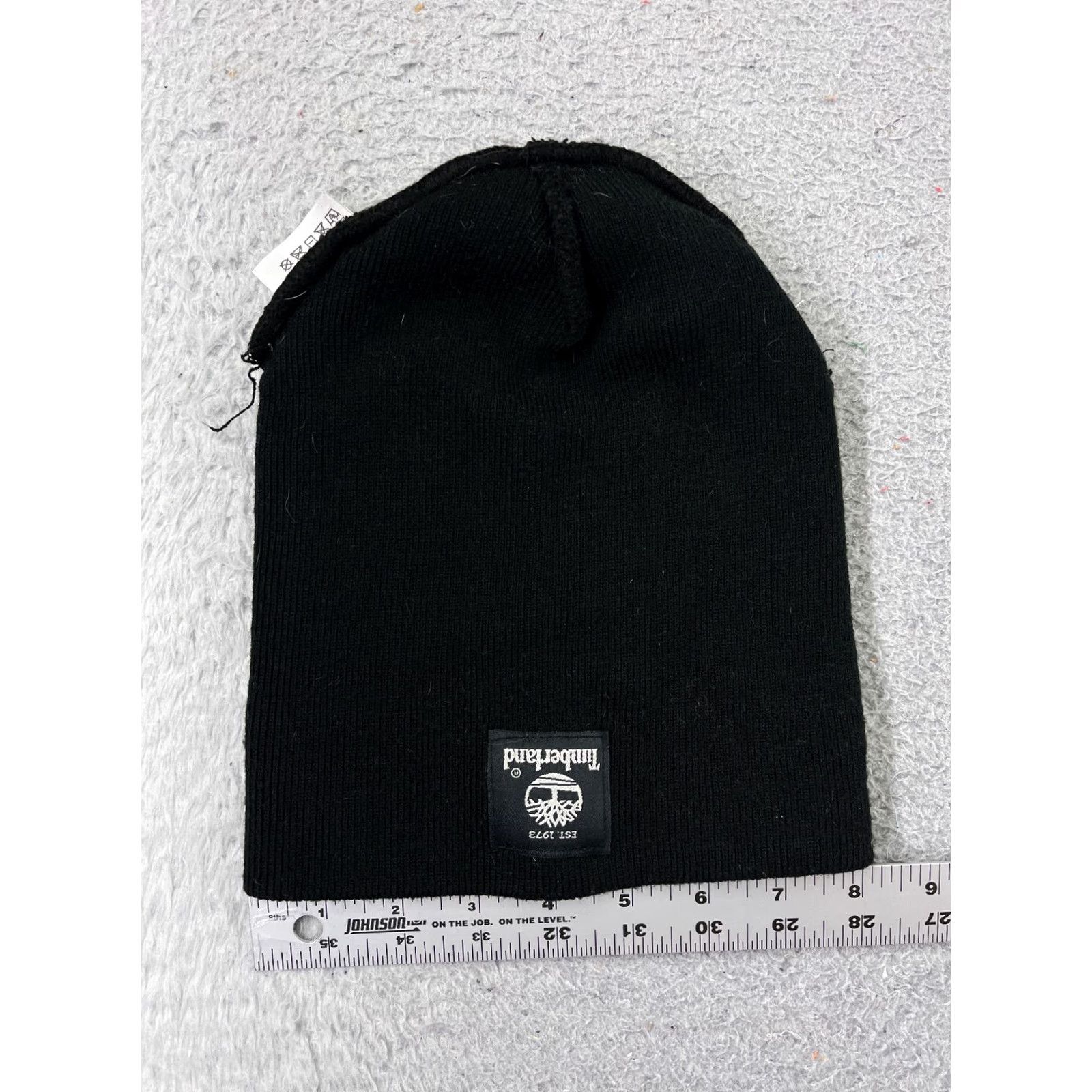 Timberland Timberland Beanie Toque Adult One Size Black Knit 100% Acrylic Winter Hike Camp Size ONE SIZE - 4 Thumbnail